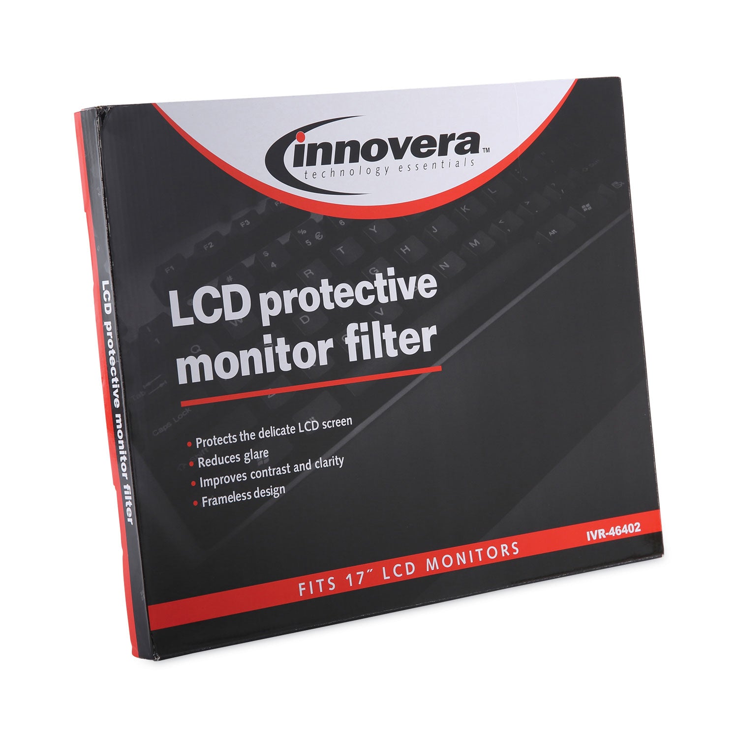 Protective Antiglare LCD Monitor Filter for 17" to 18" Flat Panel Monitor -