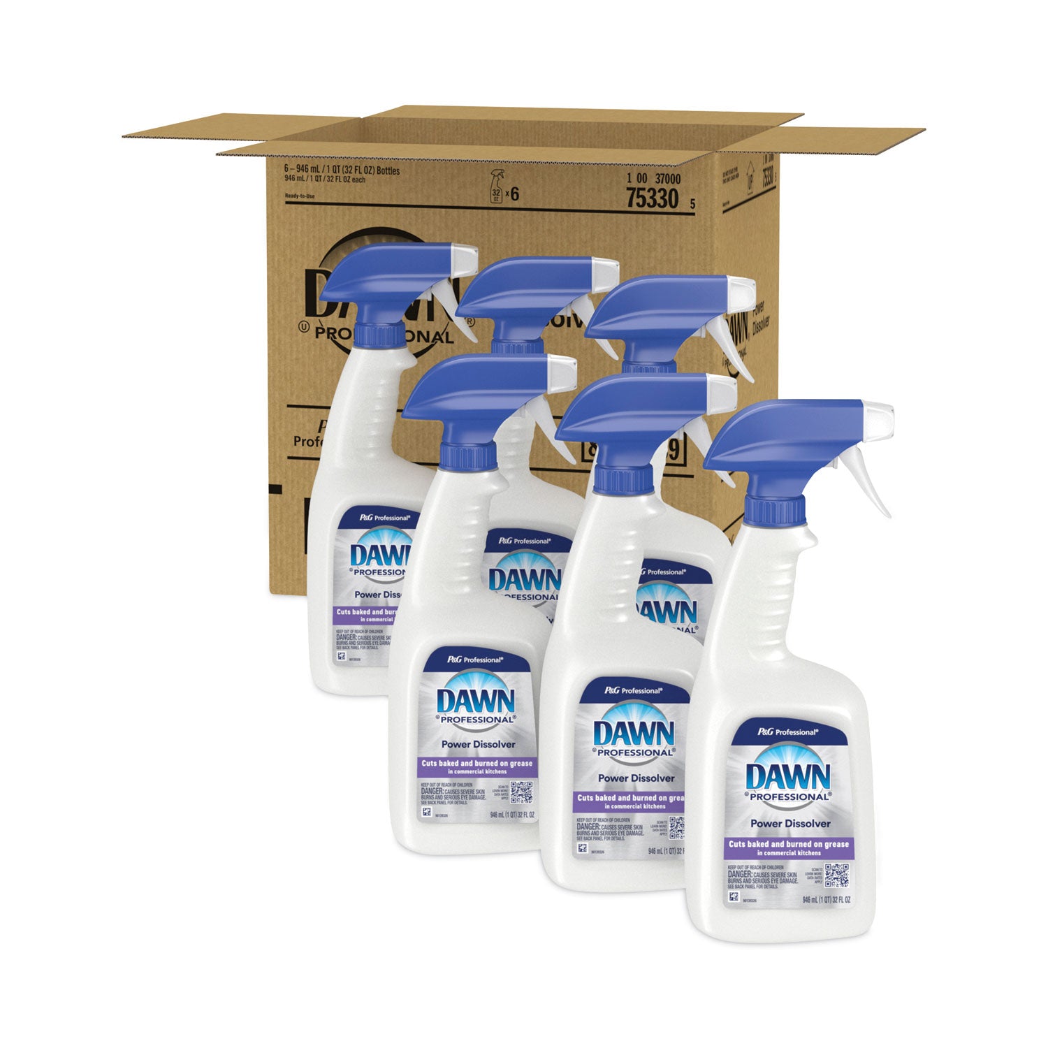 liquid-ready-to-use-grease-fighting-power-dissolver-spray-32-oz-trigger-on-spray-bottle-6-carton_pgc75330 - 1
