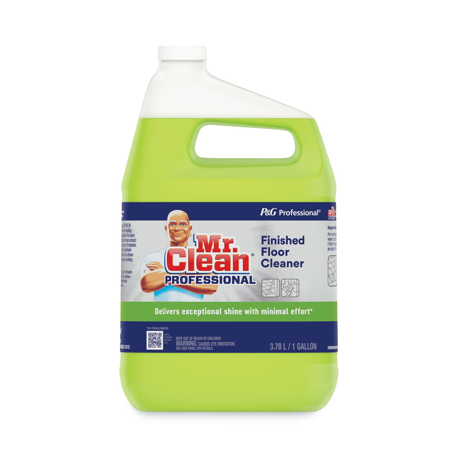Finished Floor Cleaner, Lemon Scent, 1 gal Bottle -