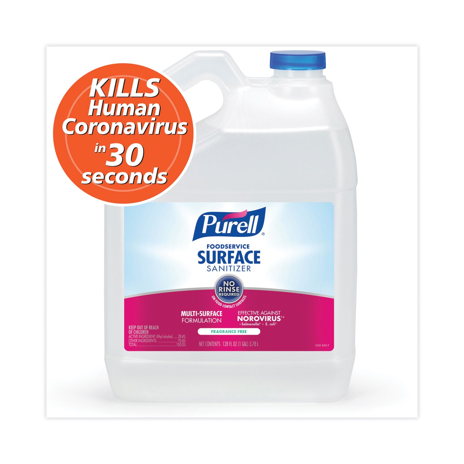 foodservice-surface-sanitizer-fragrance-free-1-gal-bottle_goj434104ea - 2