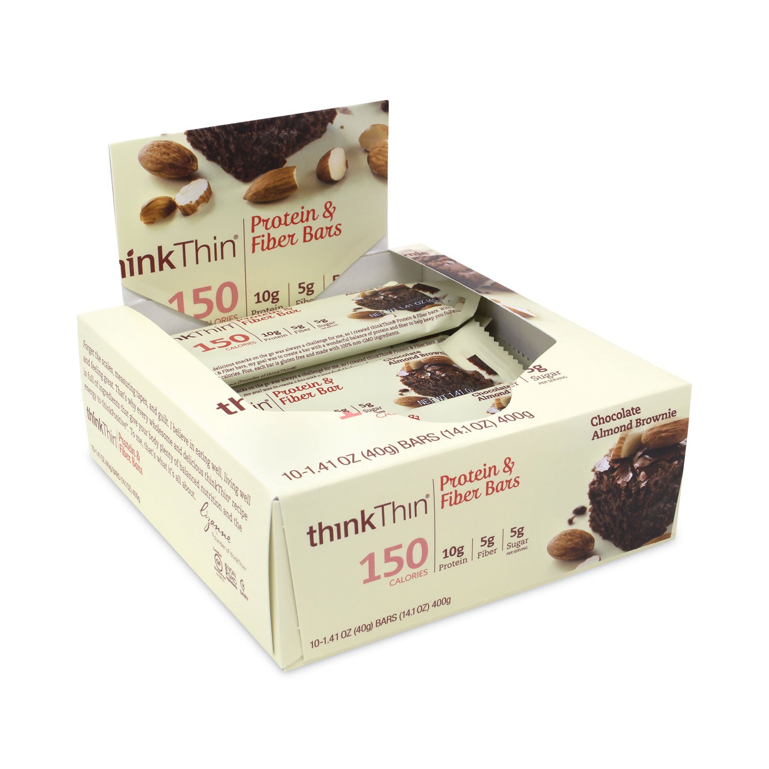 high-protein-bars-almond-brownie-141-oz-bar-10-bars-carton-ships-in-1-3-business-days_grr30700117 - 2