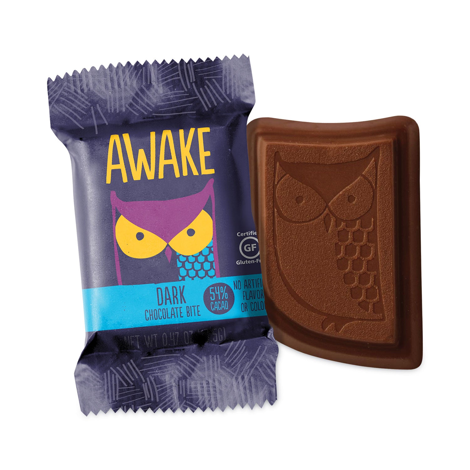 caffeinated-dark-chocolate-bites-047-oz-bars-50-bars-carton-ships-in-1-3-business-days_grr30700314 - 1
