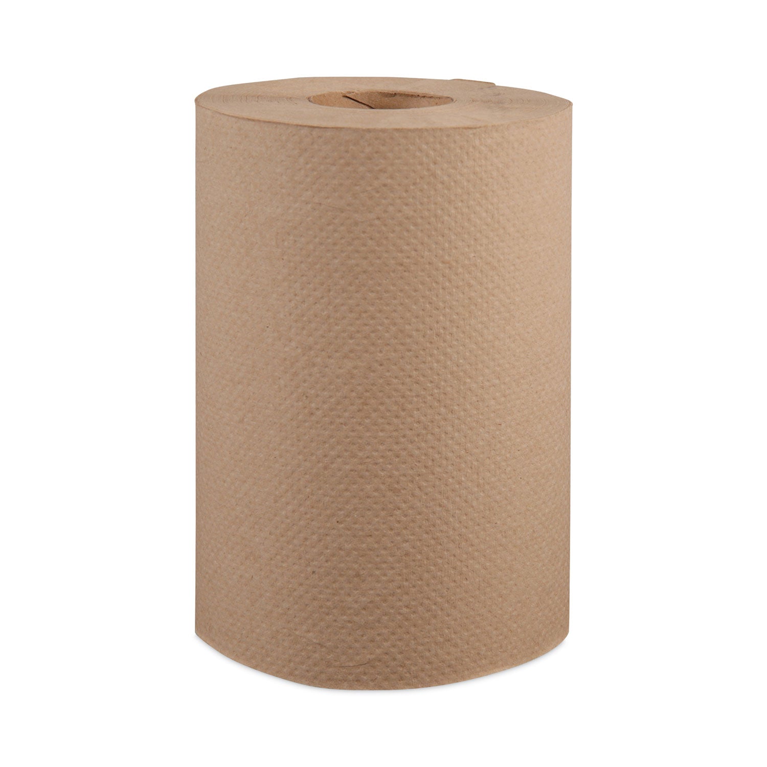 Hardwound Roll Towels, 1-Ply, 8" x 350 ft, Natural, 12 Rolls/Carton -