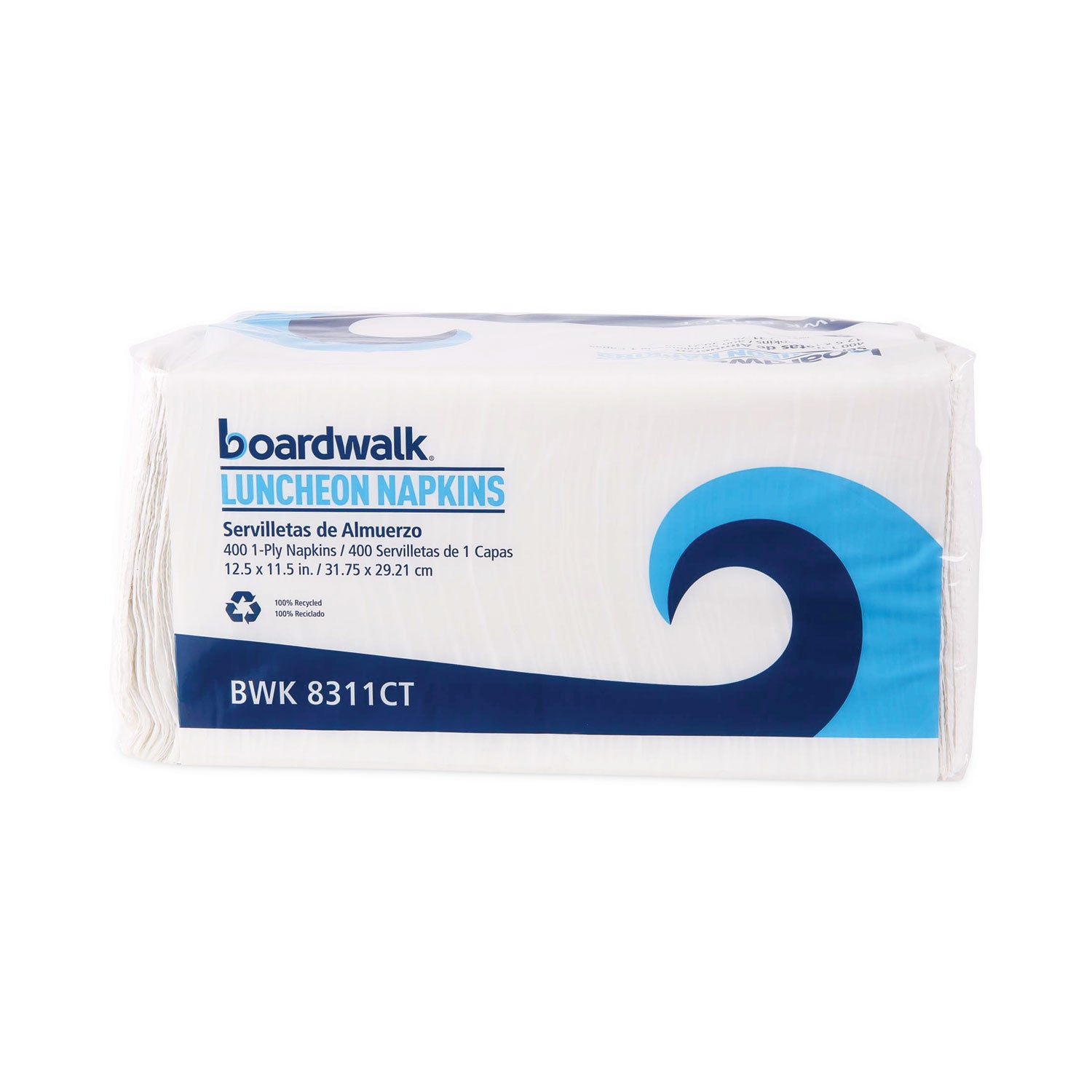 office-packs-lunch-napkins-1-ply-12-x-12-white-400-pack_bwk8311pk - 1