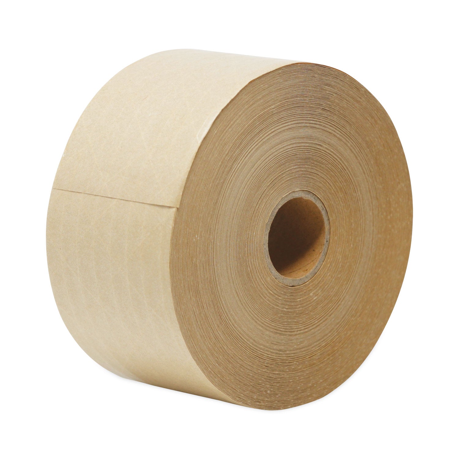 glass-fiber-reinforced-gummed-kraft-sealing-tape-3-core-3-x-450-ft-brown-10-carton_unv44hd007 - 1