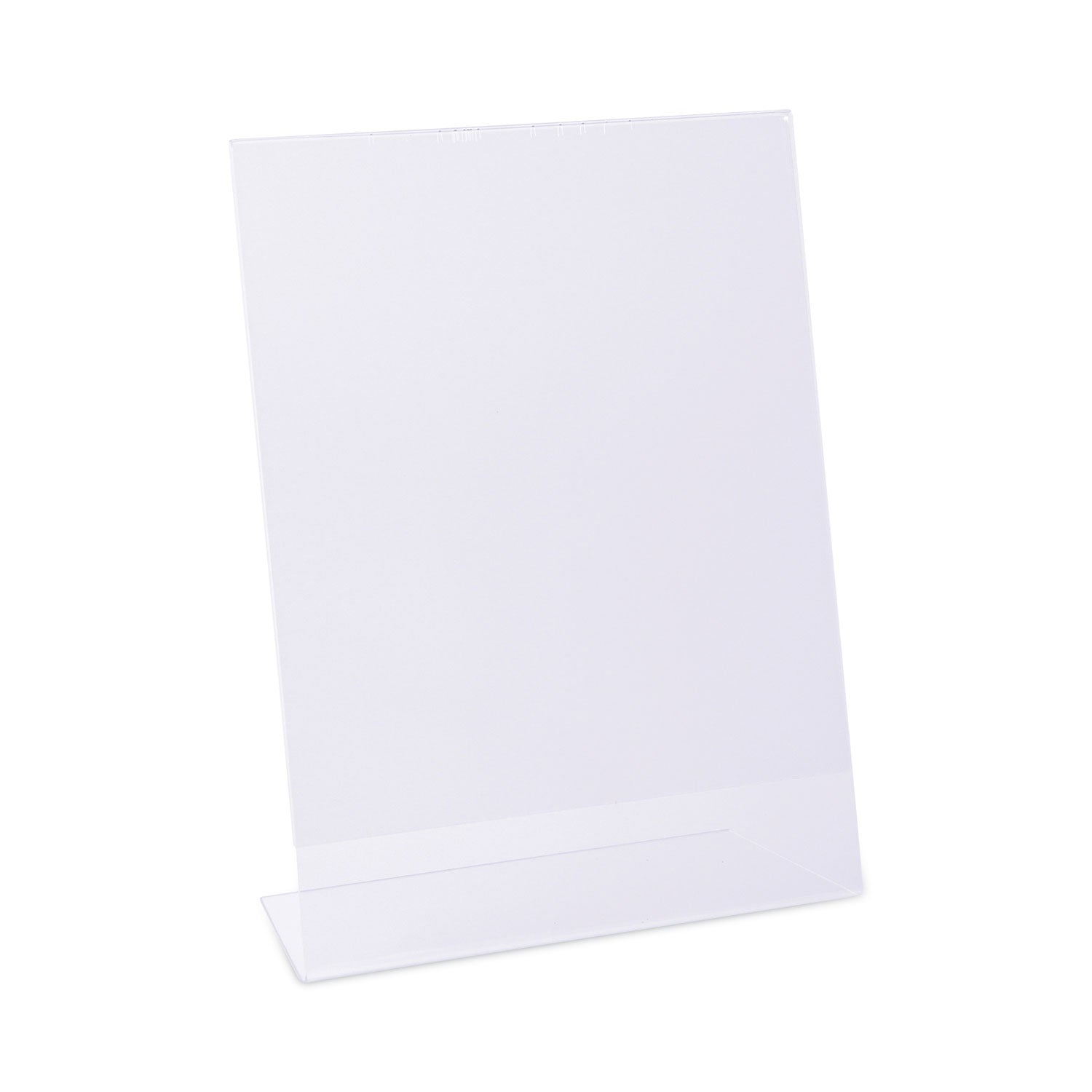 Clear L-Style Freestanding Frame, 8.5 x 11 Insert, 3/Pack -