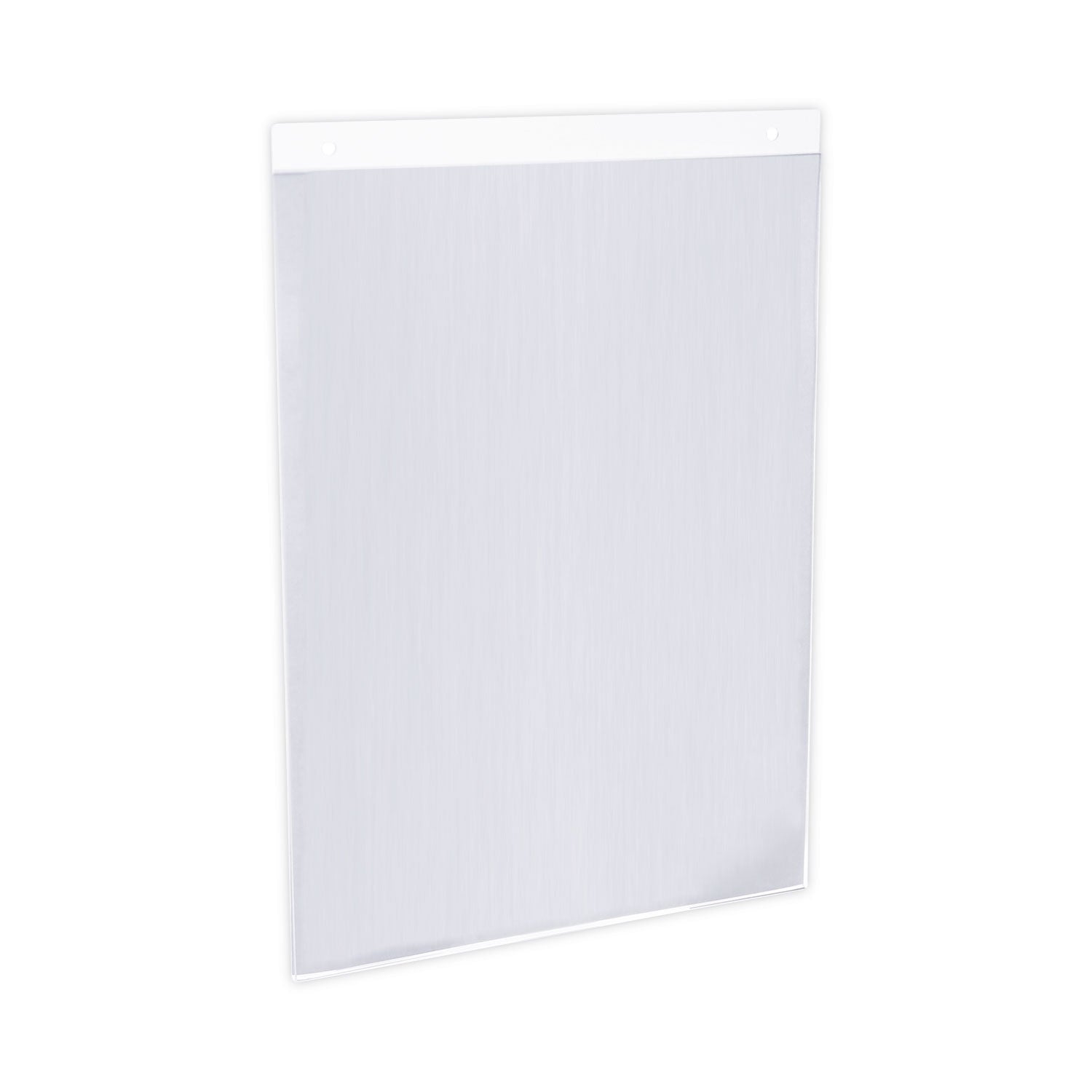 wall-mount-sign-holder-85-x-11-vertical-clear_unv76882 - 1