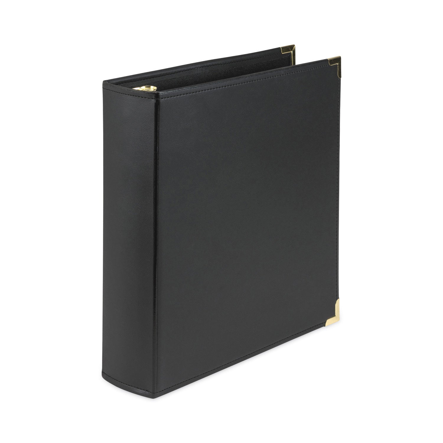 Classic Collection Ring Binder, 3 Rings, 2" Capacity, 11 x 8.5, Black -