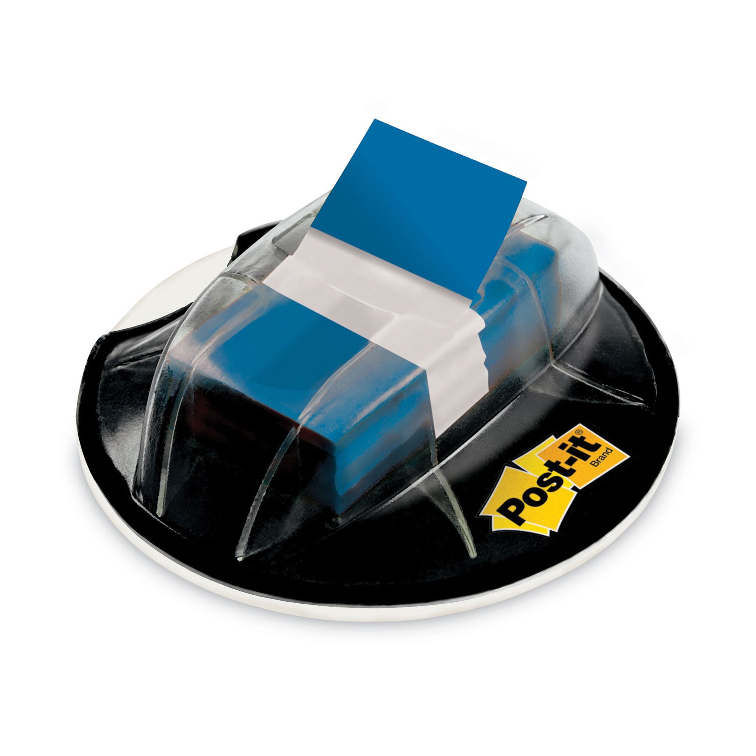 Page Flags in Desk Grip Dispenser, 1 x 1.75, Blue, 200/Dispenser -