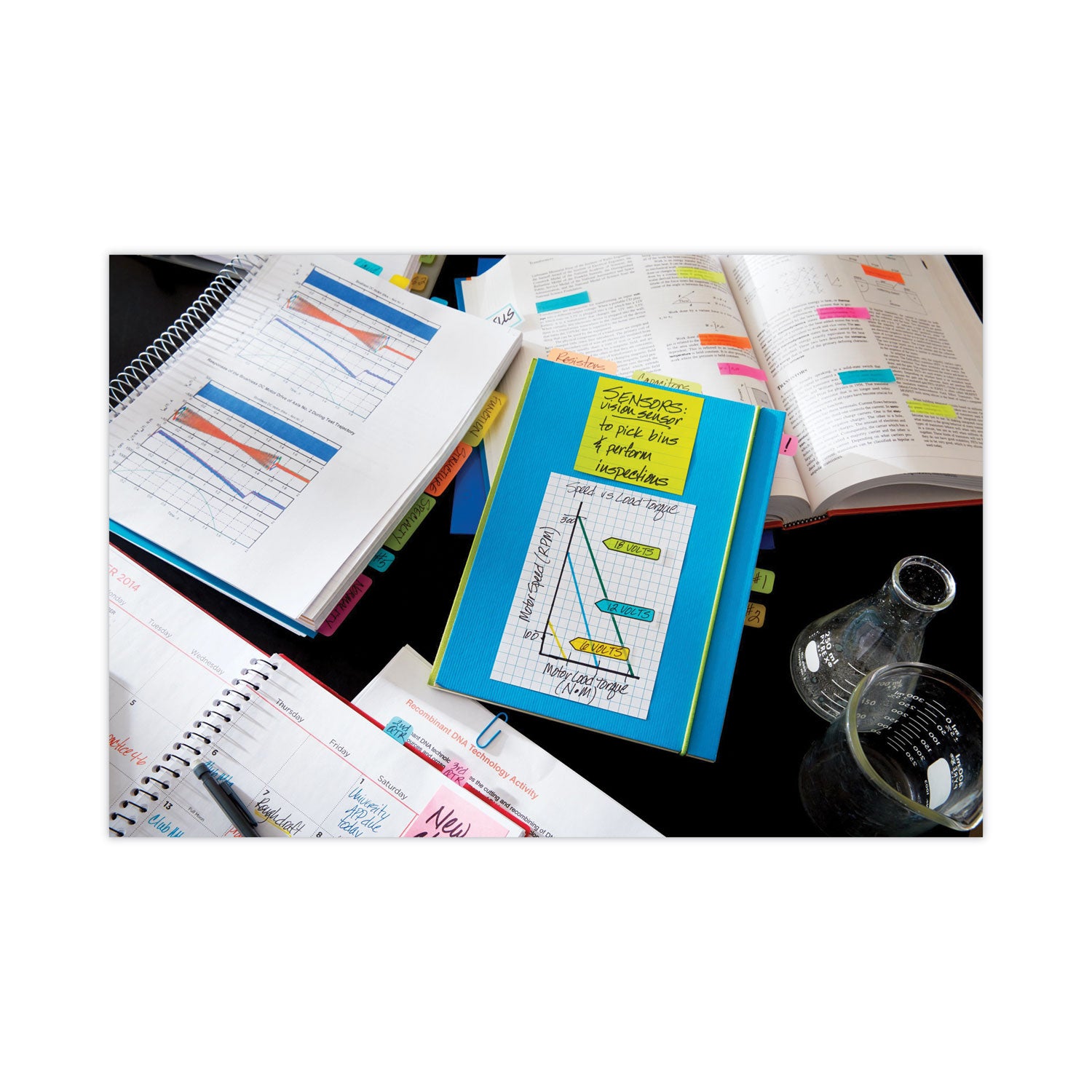 Grid Notes, Quad Ruled, 4" x 6", White, 50 Sheets/Pad, 6 Pads/Pack -