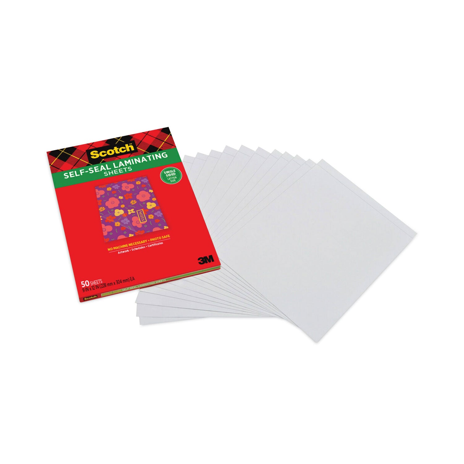 self-sealing-laminating-sheets-6-mil-906-x-1163-gloss-clear-50-pack_mmm70005182392 - 2