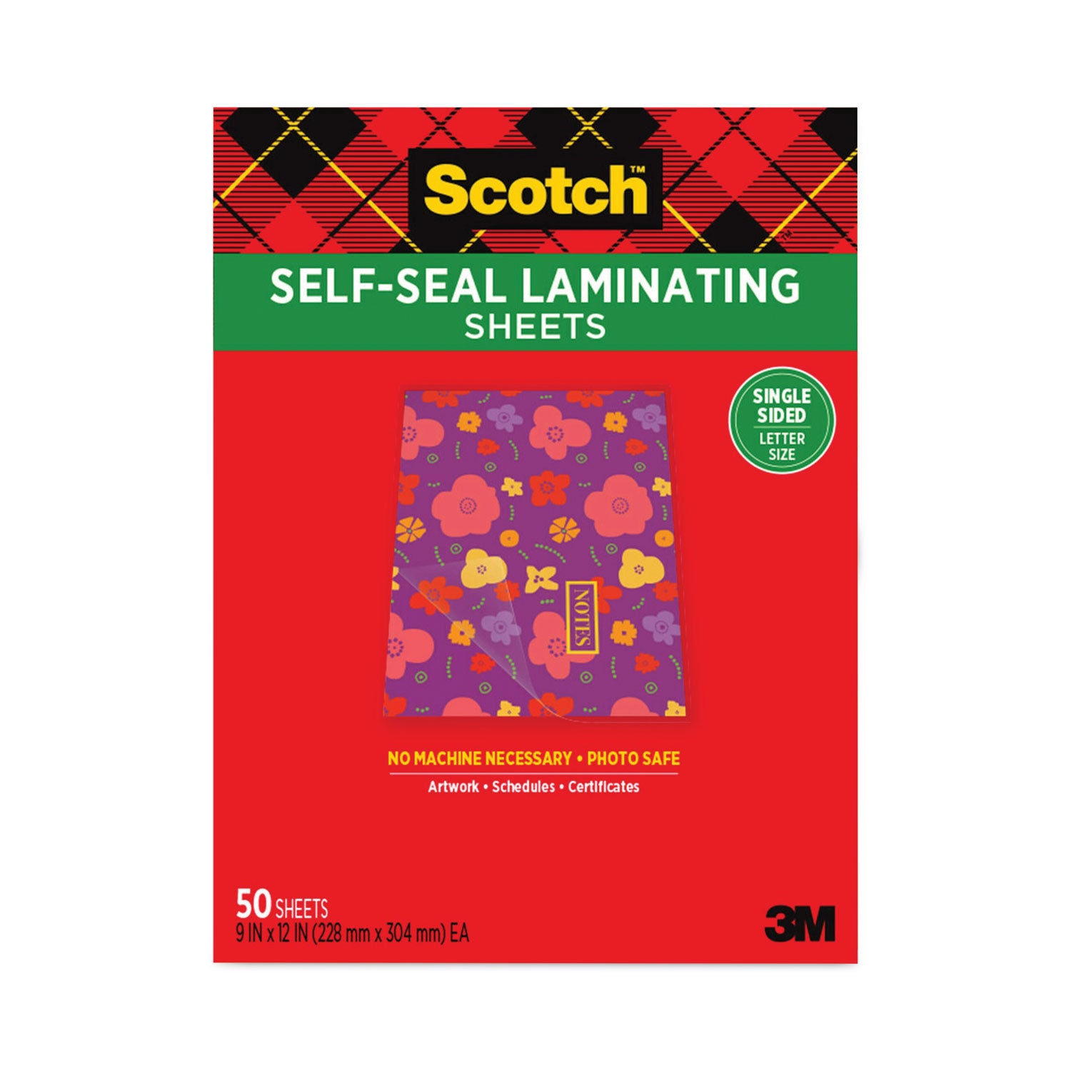 self-sealing-laminating-sheets-6-mil-906-x-1163-gloss-clear-50-pack_mmm70005182392 - 1