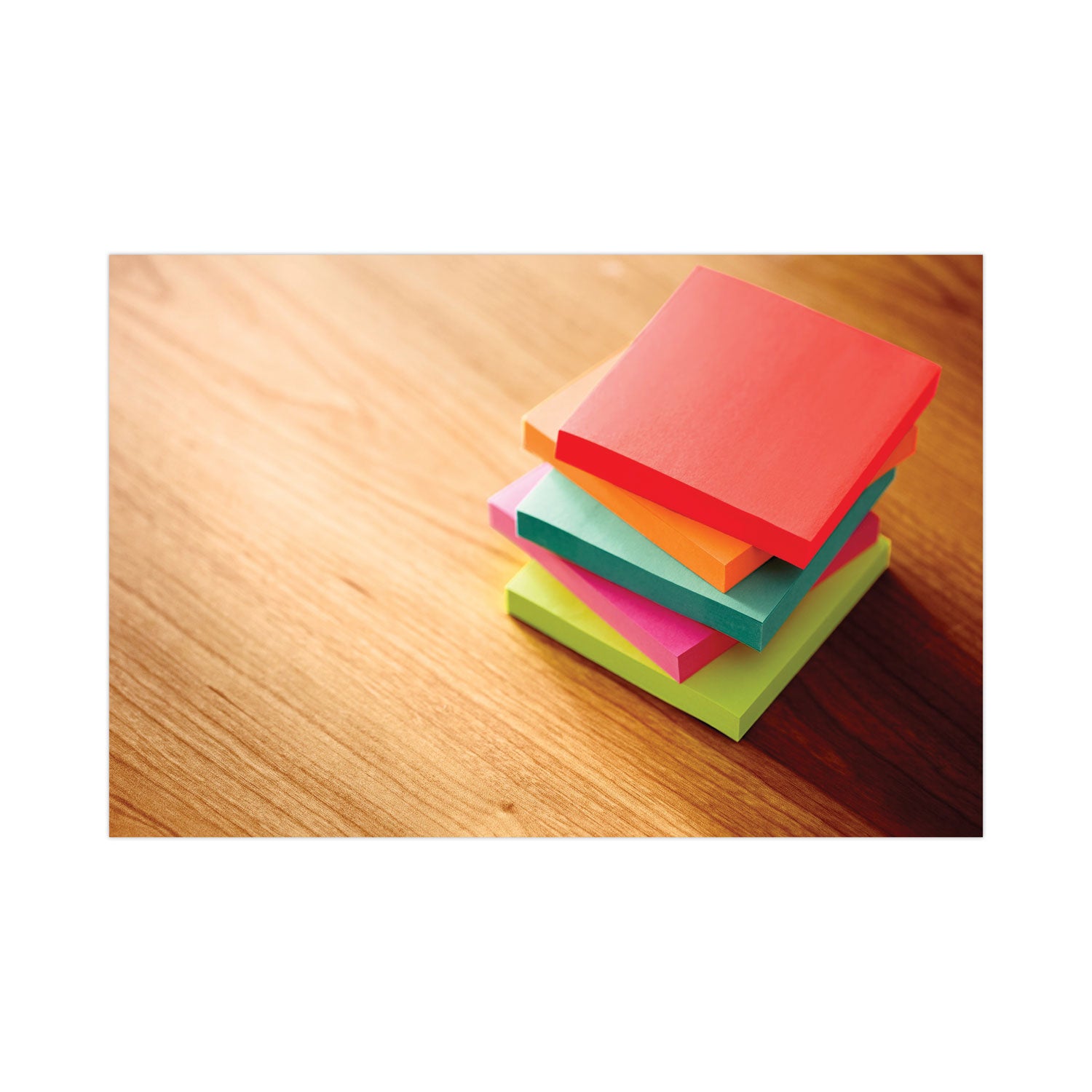 Original Pop-up Refill, 3" x 3", Poptimistic Collection Colors, 100 Sheets/Pad, 6 Pads/Pack -