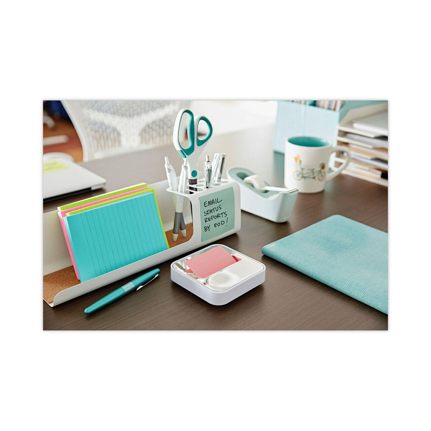 Original Pop-up Refill, Beachside Cafe Collection Alternating-Color Value Pack, 3" x 3", 100 Sheets/Pad, 12 Pads/Pack -