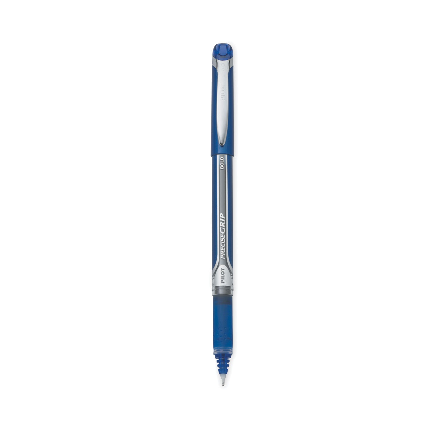 Precise Grip Roller Ball Pen, Stick, Bold 1 mm, Blue Ink, Blue Barrel -