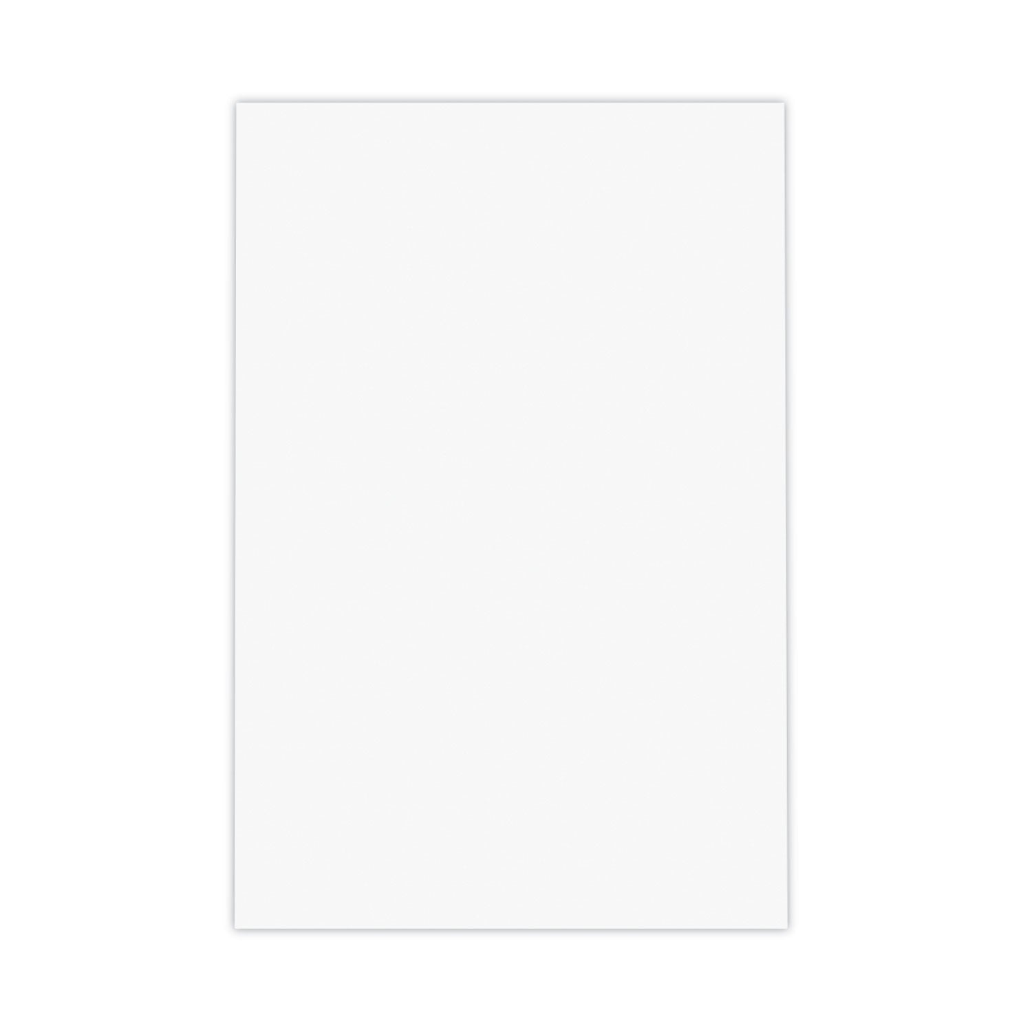 Loose White Memo Sheets, 4 x 6, Unruled, Plain White, 500/Pack -