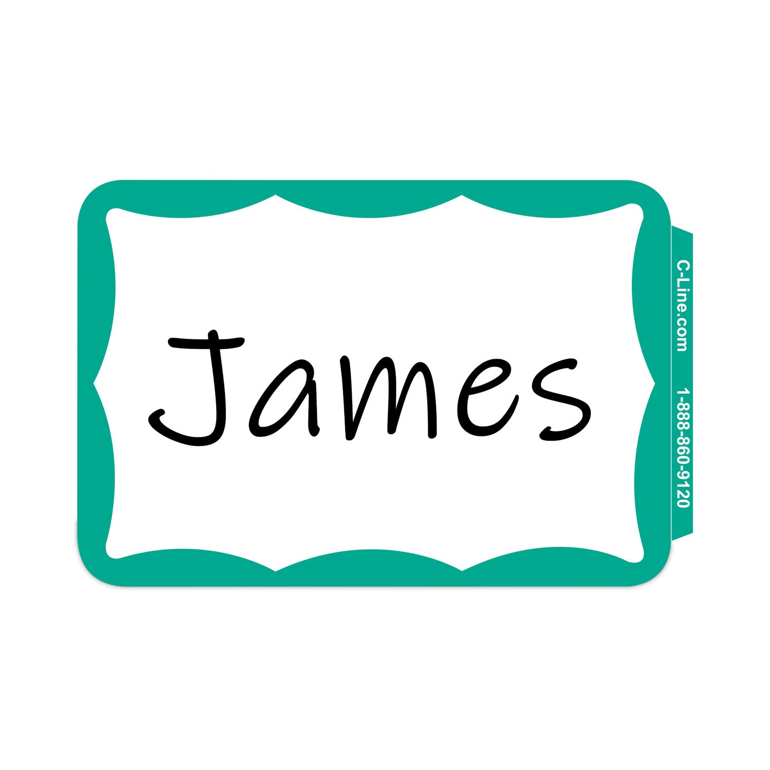self-adhesive-name-badges-35-x-225-green-100-box_cli92263 - 1