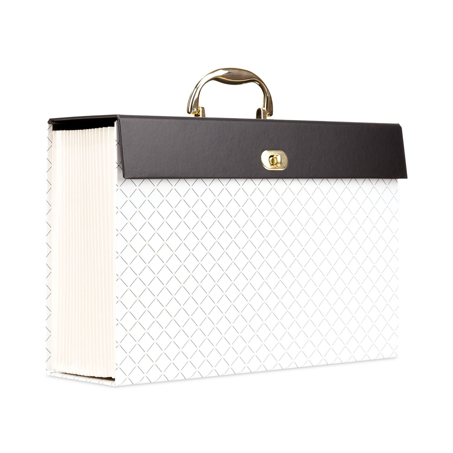 expanding-file-box-525-expansion-19-sections-twist-lock-latch-closure-2-5-cut-tabs-letter-size-white-black-gold_ubr2201u0206 - 2