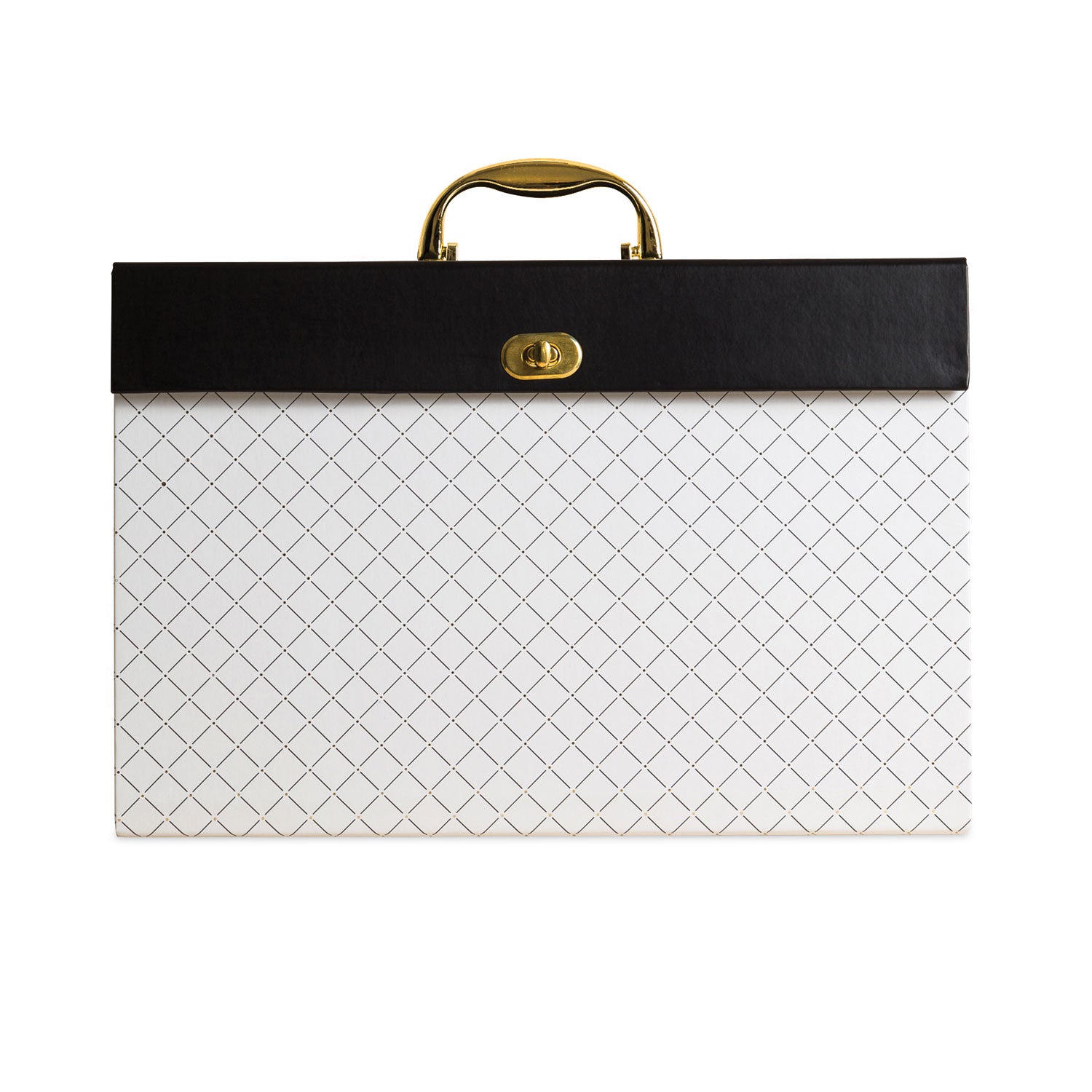 expanding-file-box-525-expansion-19-sections-twist-lock-latch-closure-2-5-cut-tabs-letter-size-white-black-gold_ubr2201u0206 - 1