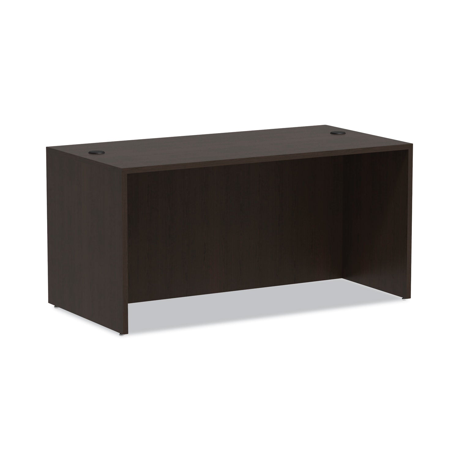 alera-valencia-series-straight-front-desk-shell-5913-x-295-x-2963-espresso_aleva216030es - 1