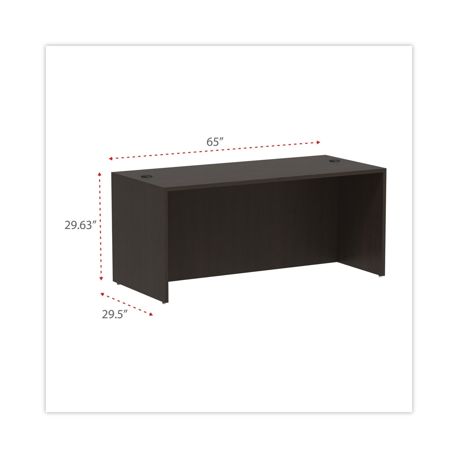 alera-valencia-series-straight-front-desk-shell-65-x-295-x-2963-espresso_aleva216630es - 2