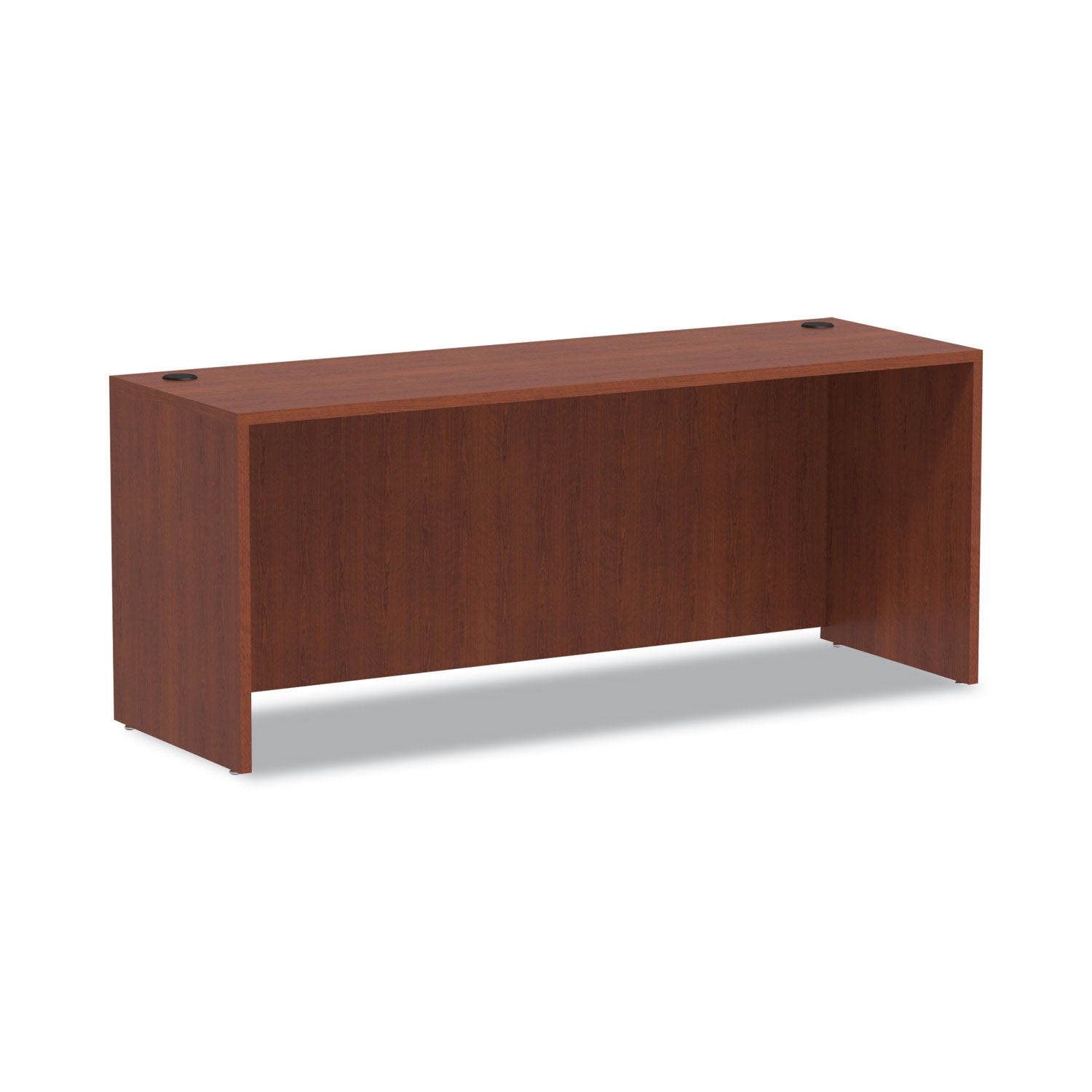 Alera Valencia Series Credenza Shell, 70.88w x 23.63d x 29.5h, Medium Cherry -