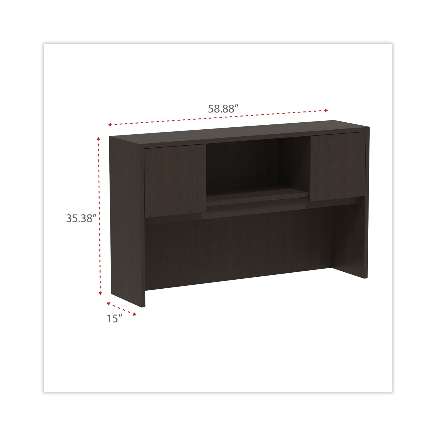 alera-valencia-series-hutch-with-doors-4-compartments-5888w-x-15d-x-3538h-espresso_aleva286015es - 2