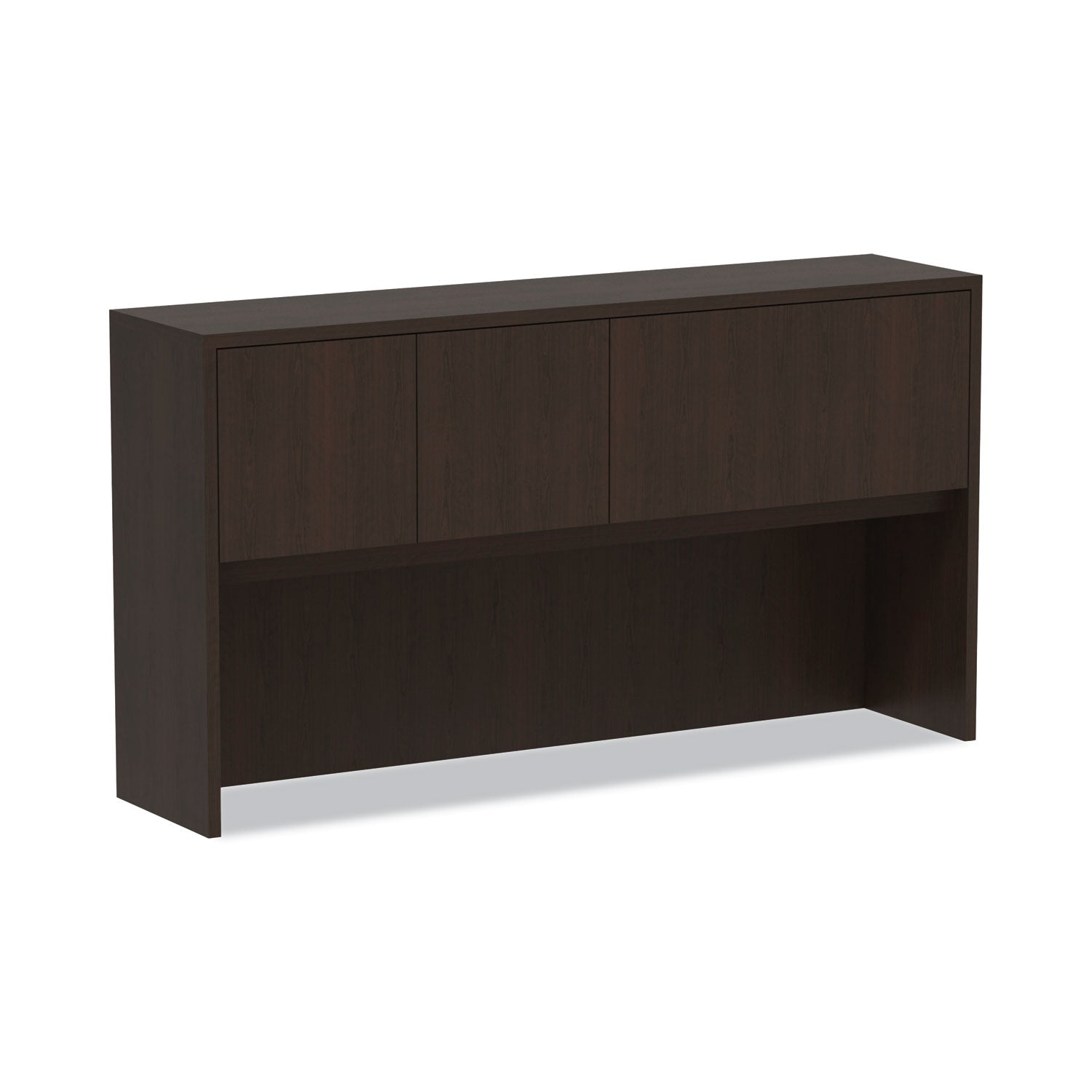 alera-valencia-series-hutch-with-doors-4-compartments-6475w-x-15d-x-3538h-espresso_aleva286615es - 1