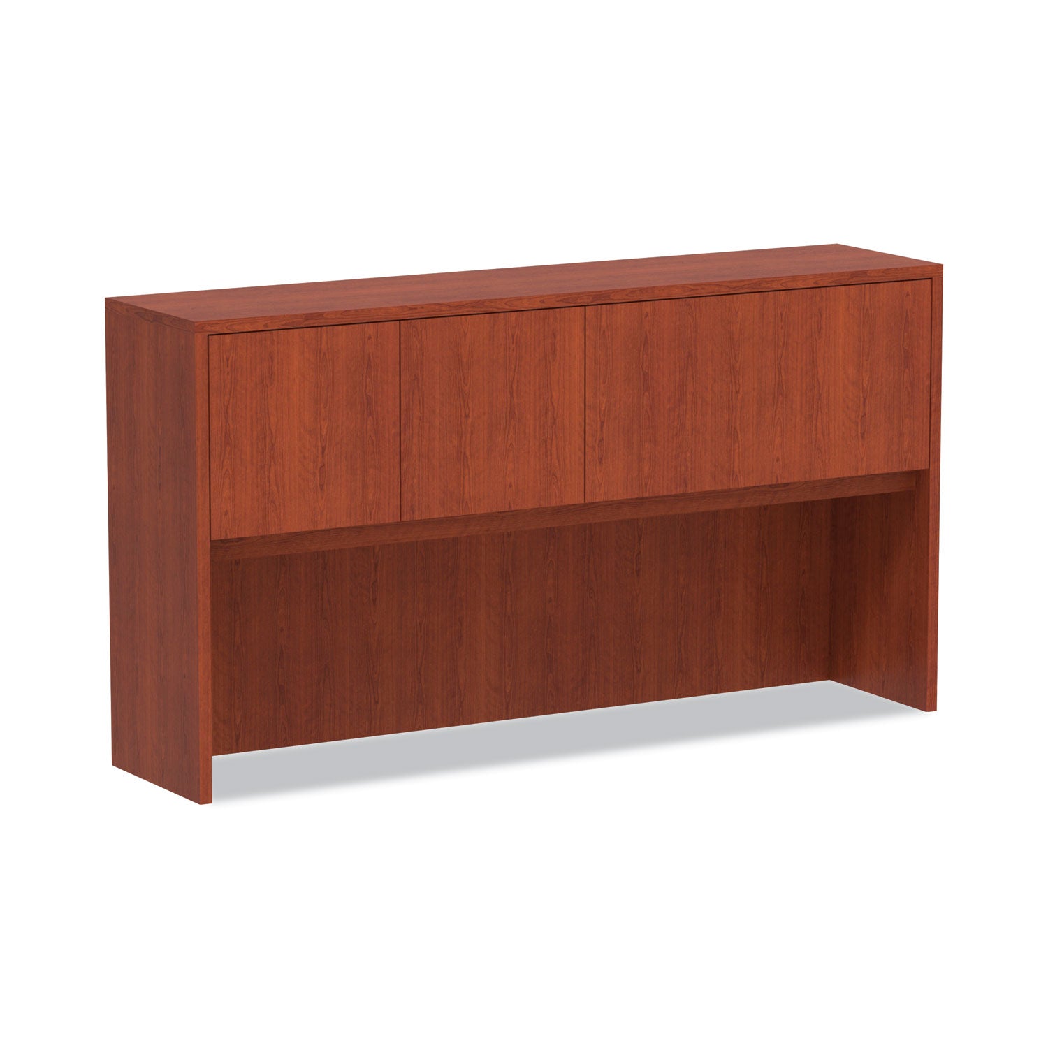 alera-valencia-series-hutch-with-doors-4-compartments-6475w-x-154d-x-3538h-medium-cherry_aleva286615mc - 1