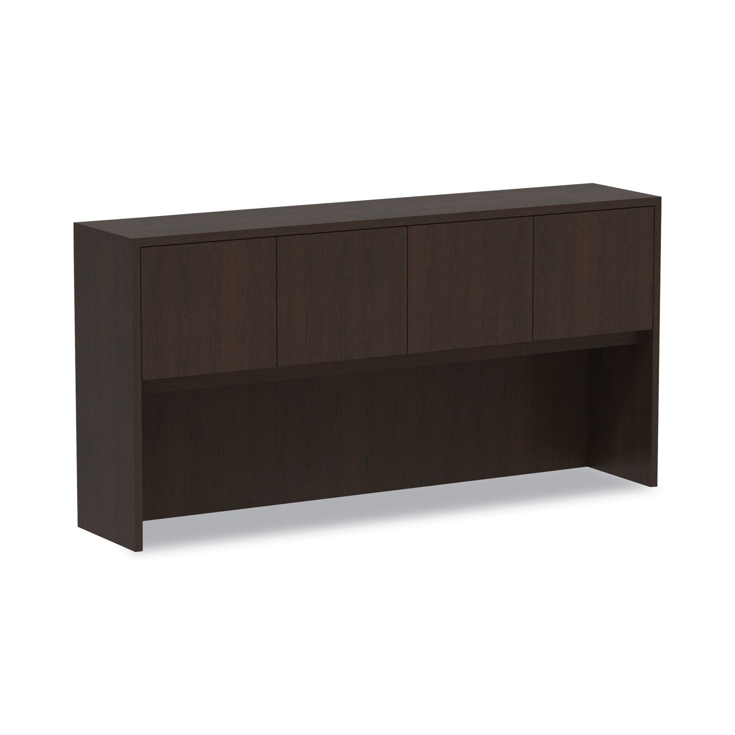 alera-valencia-series-hutch-with-doors-4-compartments-7063w-x-15d-x-3538h-espresso_aleva287215es - 1