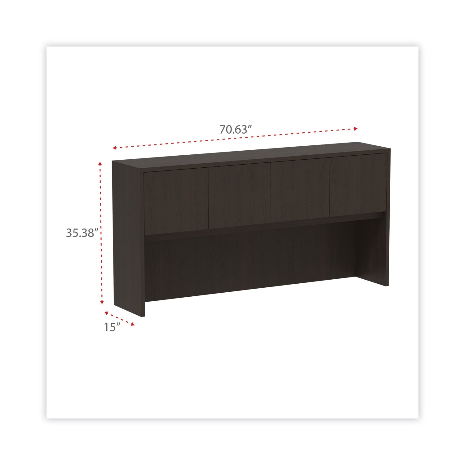 alera-valencia-series-hutch-with-doors-4-compartments-7063w-x-15d-x-3538h-espresso_aleva287215es - 2