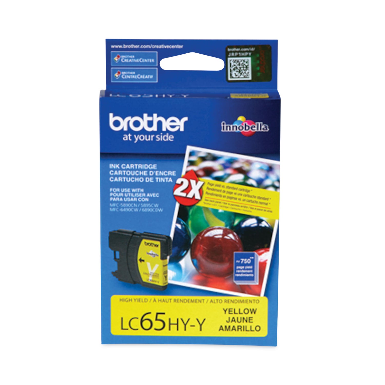 lc65hyy-innobella-high-yield-ink-750-page-yield-yellow_brtlc65hyy - 1