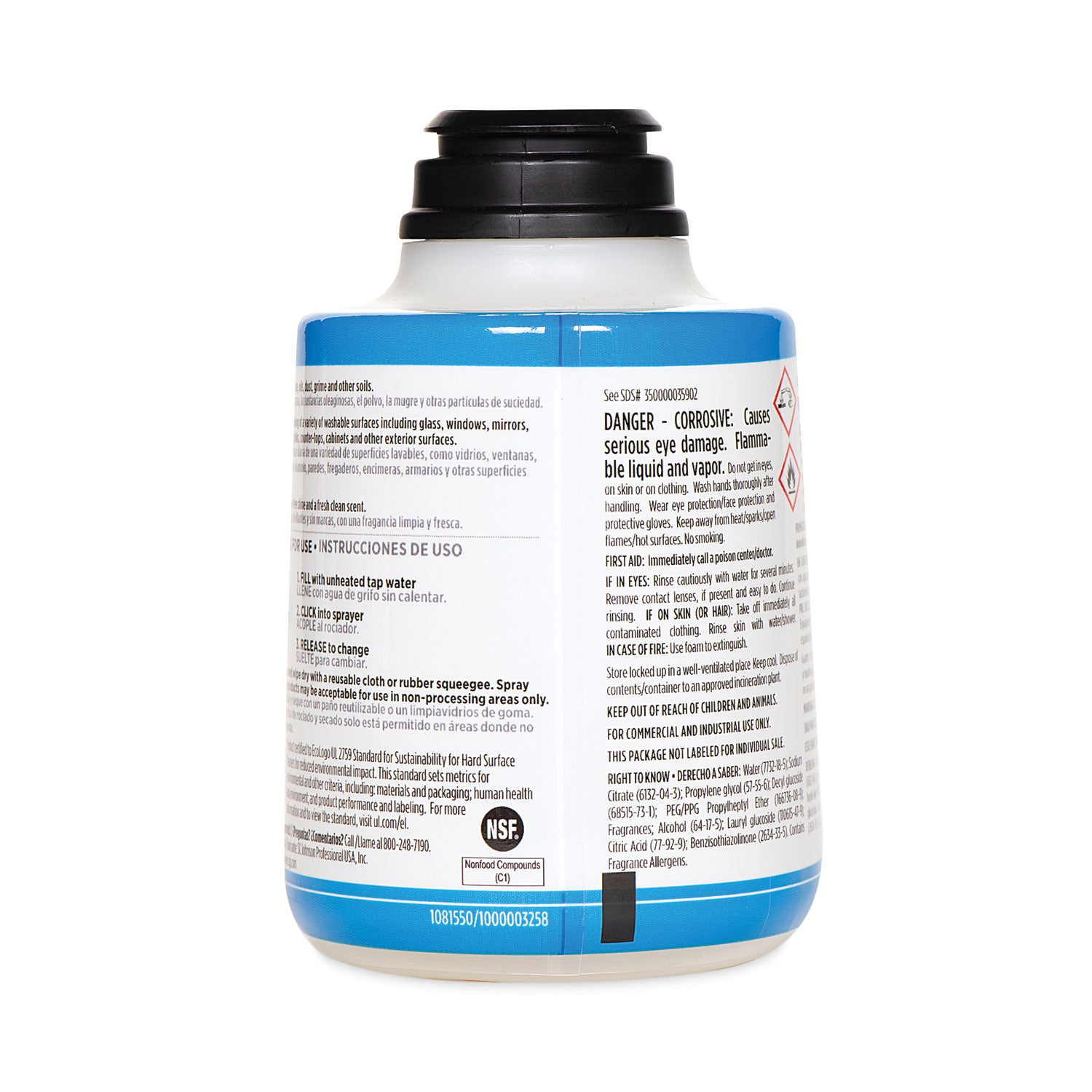 trushot-20-glass-and-multisurface-cleaner-clean-fresh-scent-10-oz-cartridge-4-carton_sjn315272 - 2