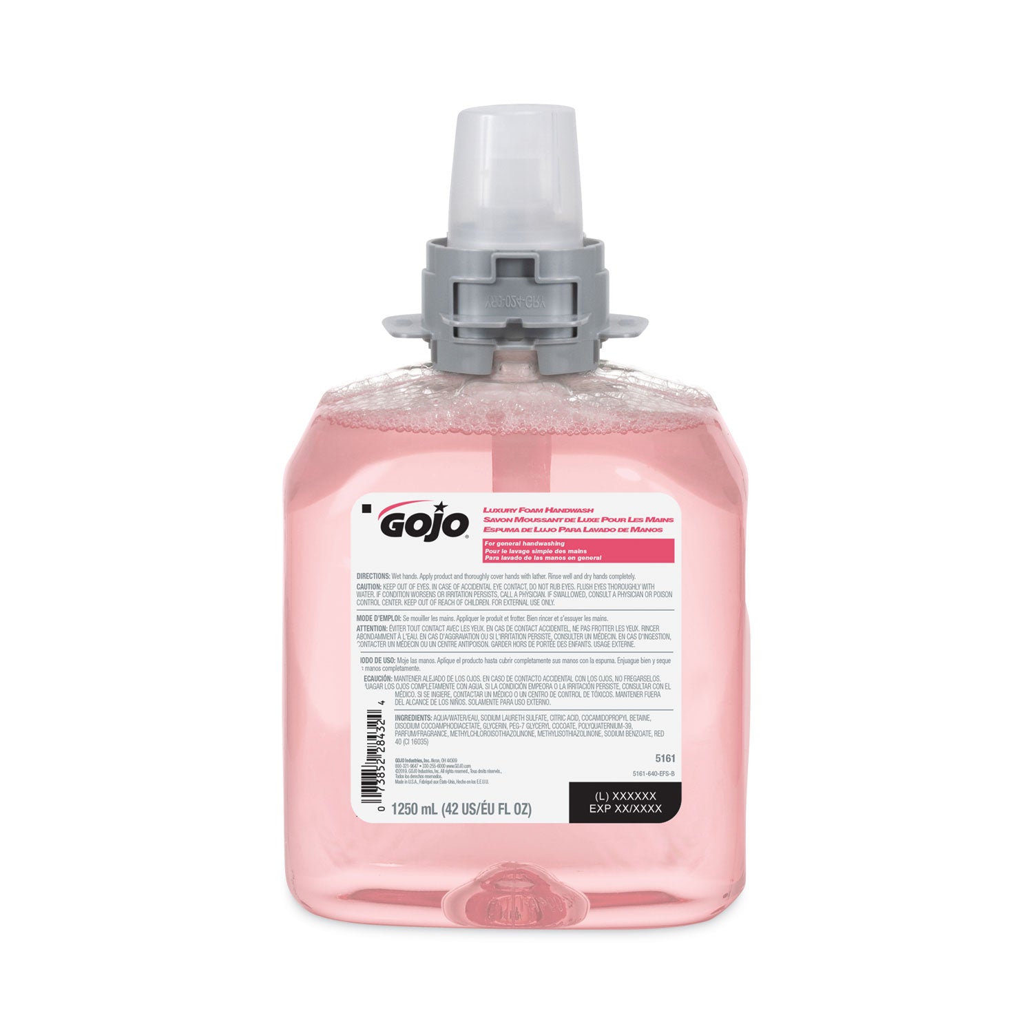luxury-foam-handwash-fmx-12-dispenser-cranberry-1250-ml-pump_goj516104ea - 1