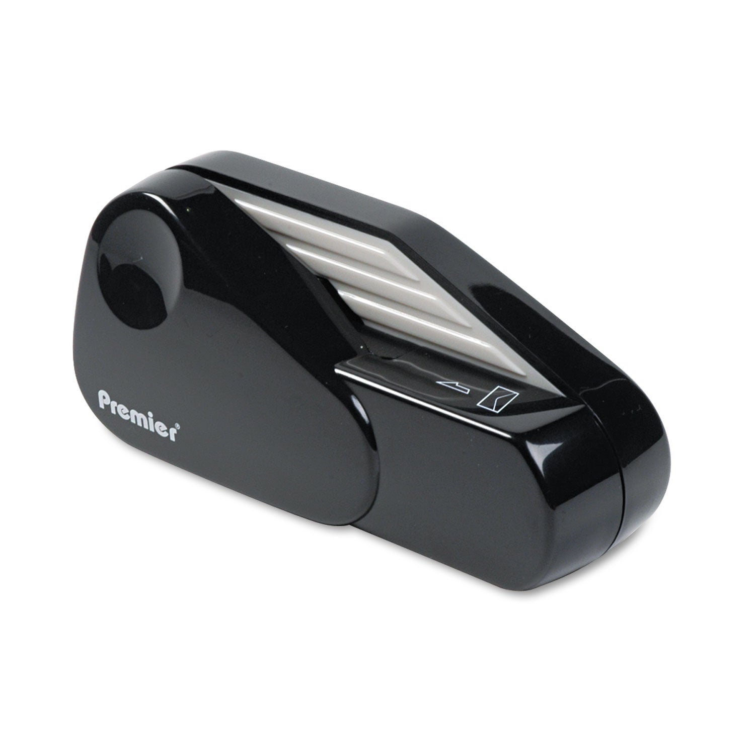 Model 1624 Handheld Battery Operated Letter Opener, 1.75", Black -