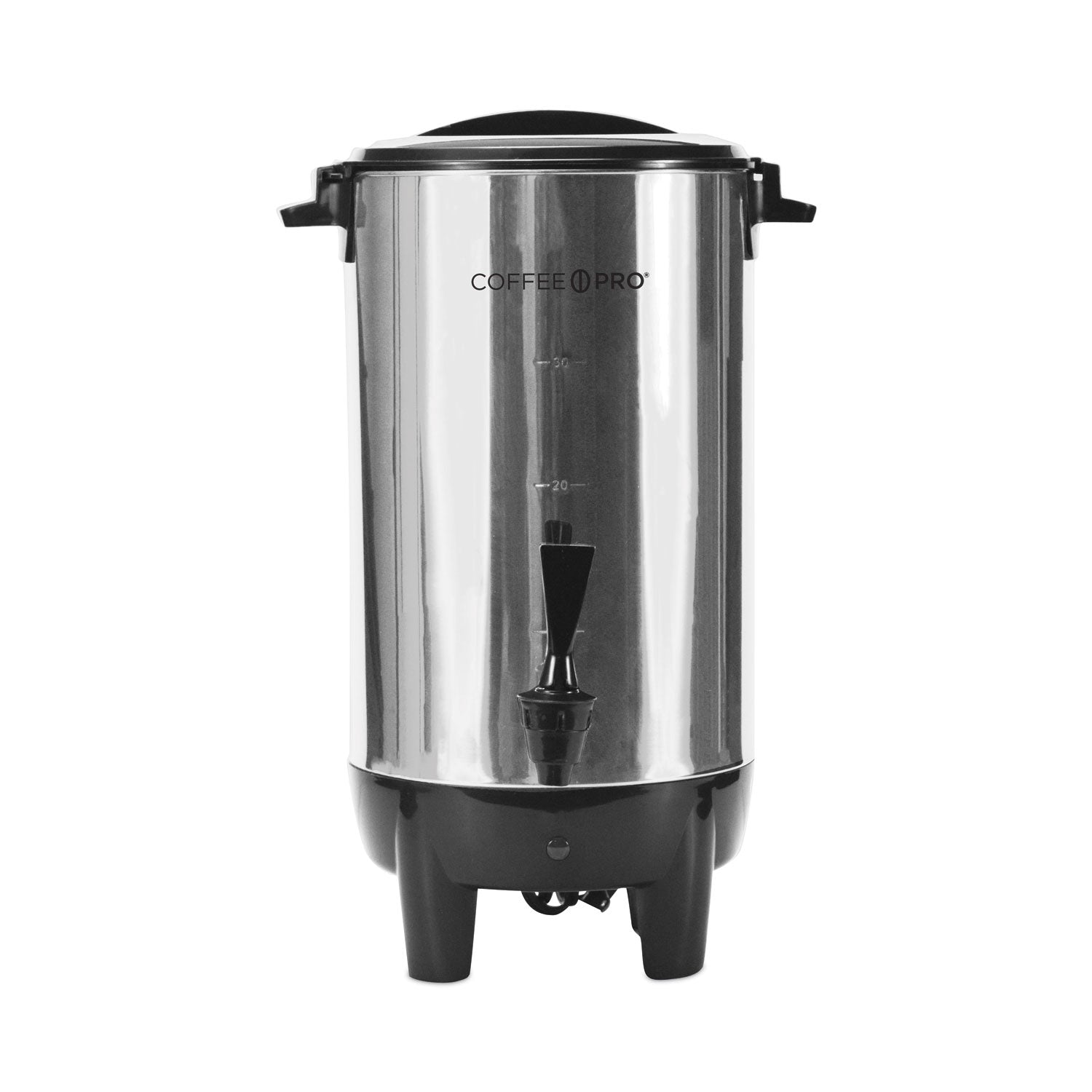 30-Cup Percolating Urn, Stainless Steel -