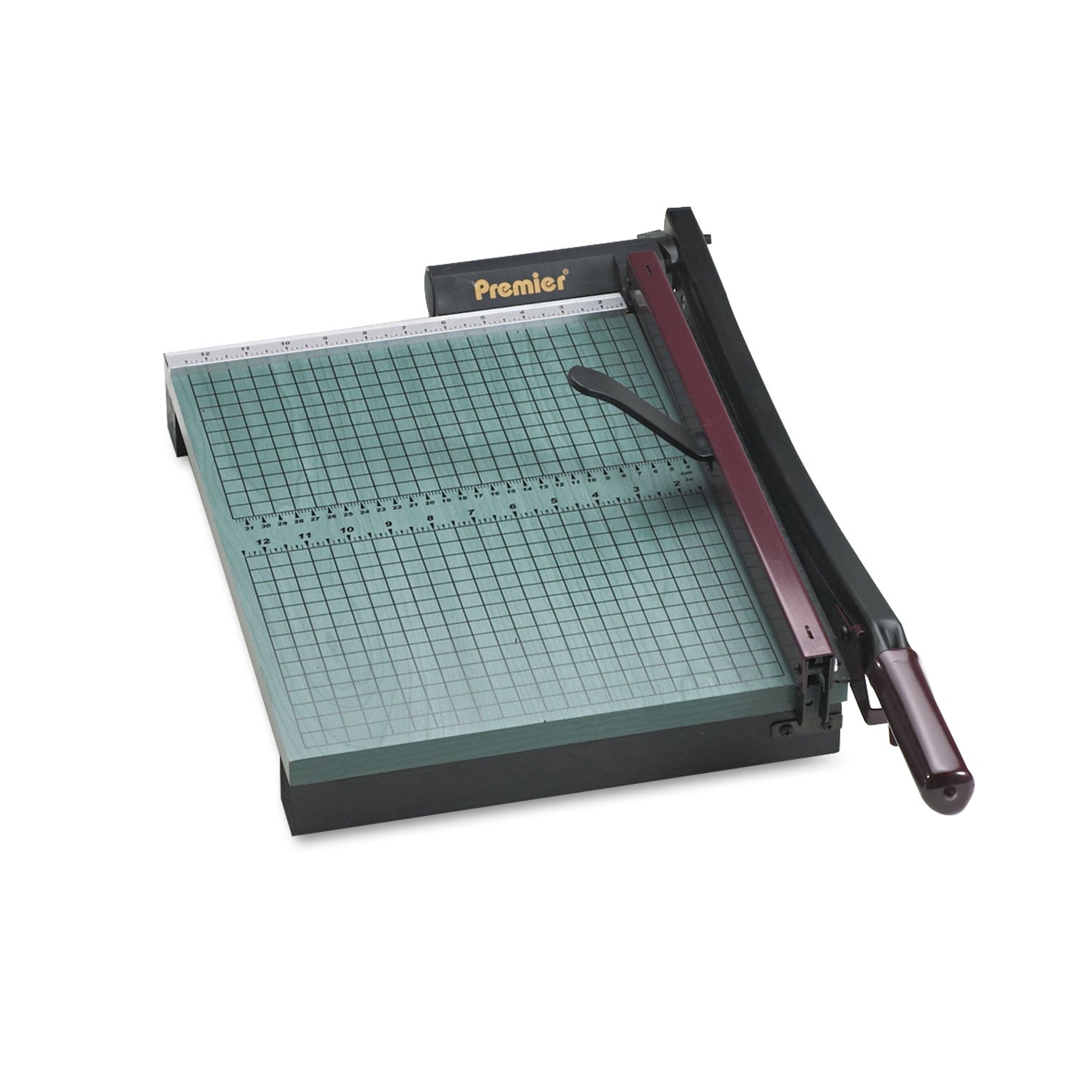 StakCut Paper Trimmer, 30 Sheets, 15" Cut Length, Wood Base, 12.88 x 17.5 -
