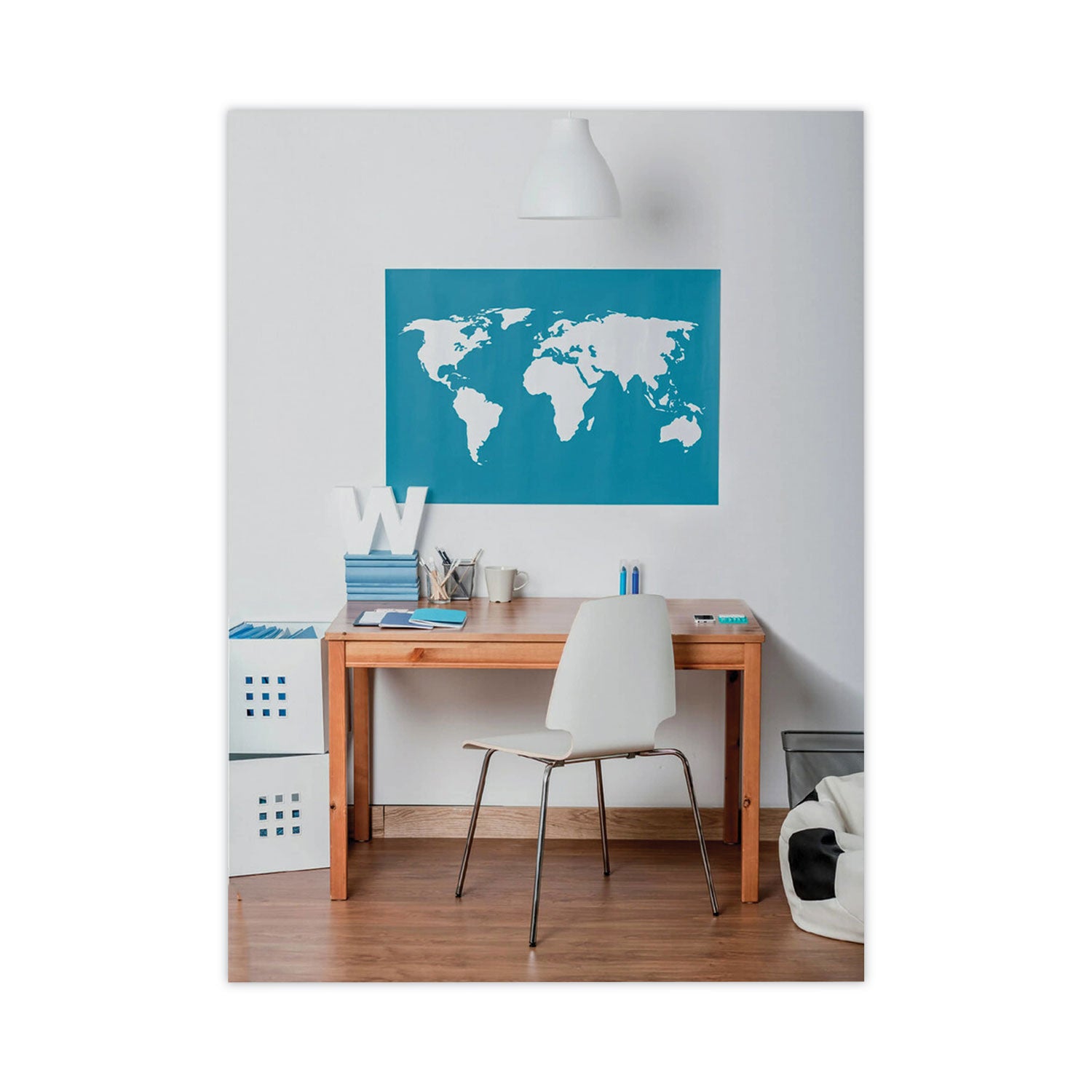 Wallsaver Removable Poster Tape with Dispenser, 1" Core, 0.75" x 12.5 ft, Clear -