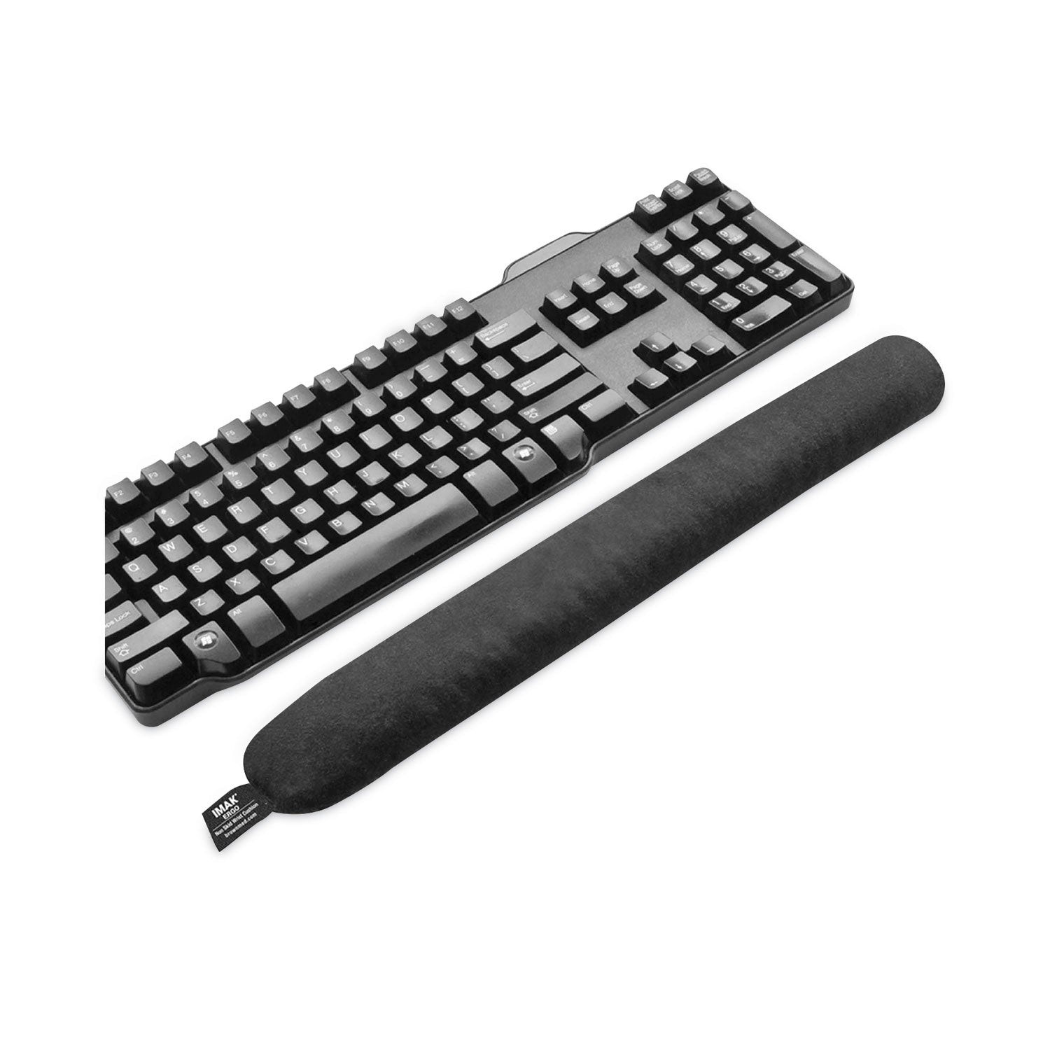 Keyboard Wrist Cushion, 17.75 x 3, Black -