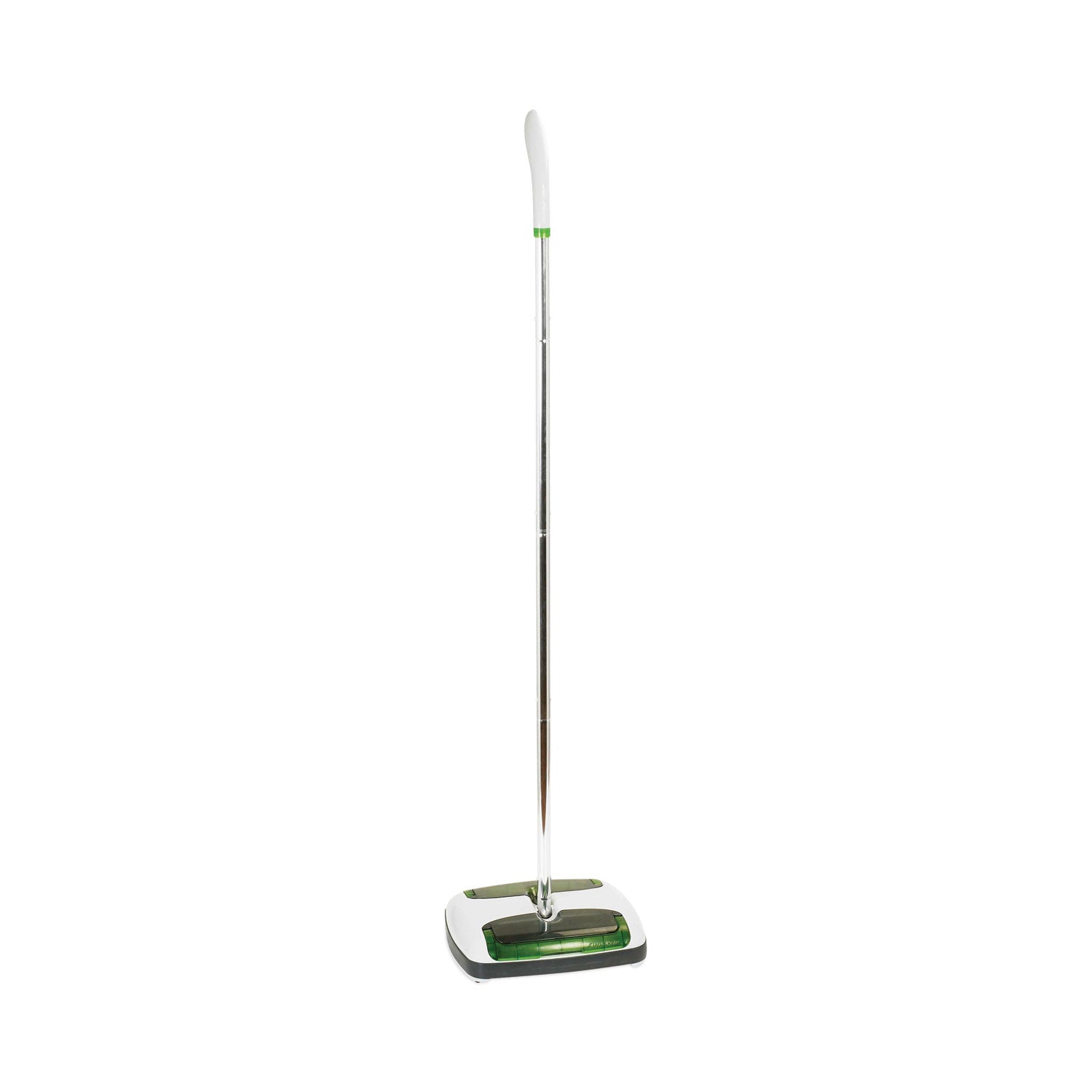Quick Floor Sweeper, 42" Aluminum Handle, White/Gray/Green -