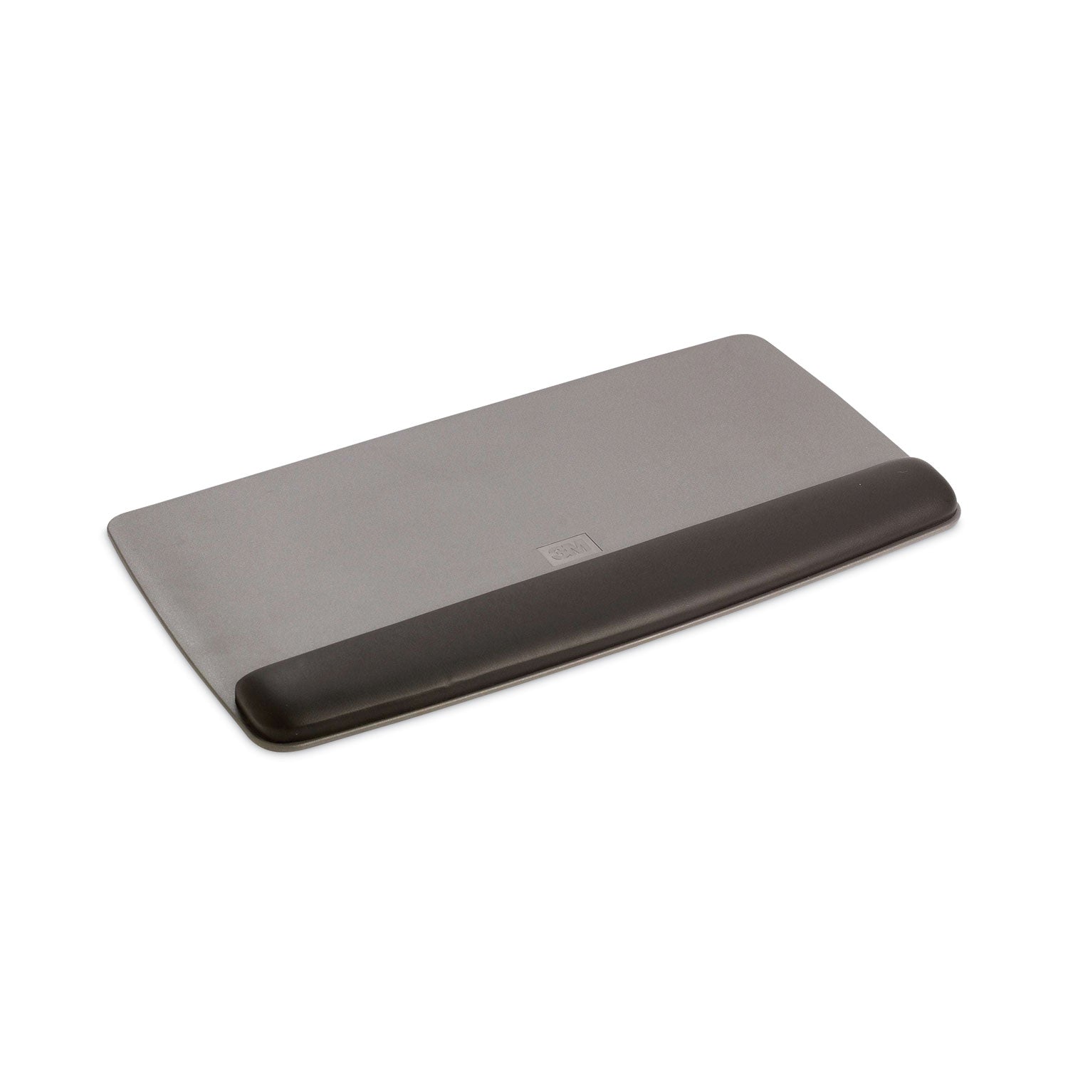 Antimicrobial Gel Keyboard Wrist Rest Platform, 19.6 x 10.6, Black/Gray/Silver -
