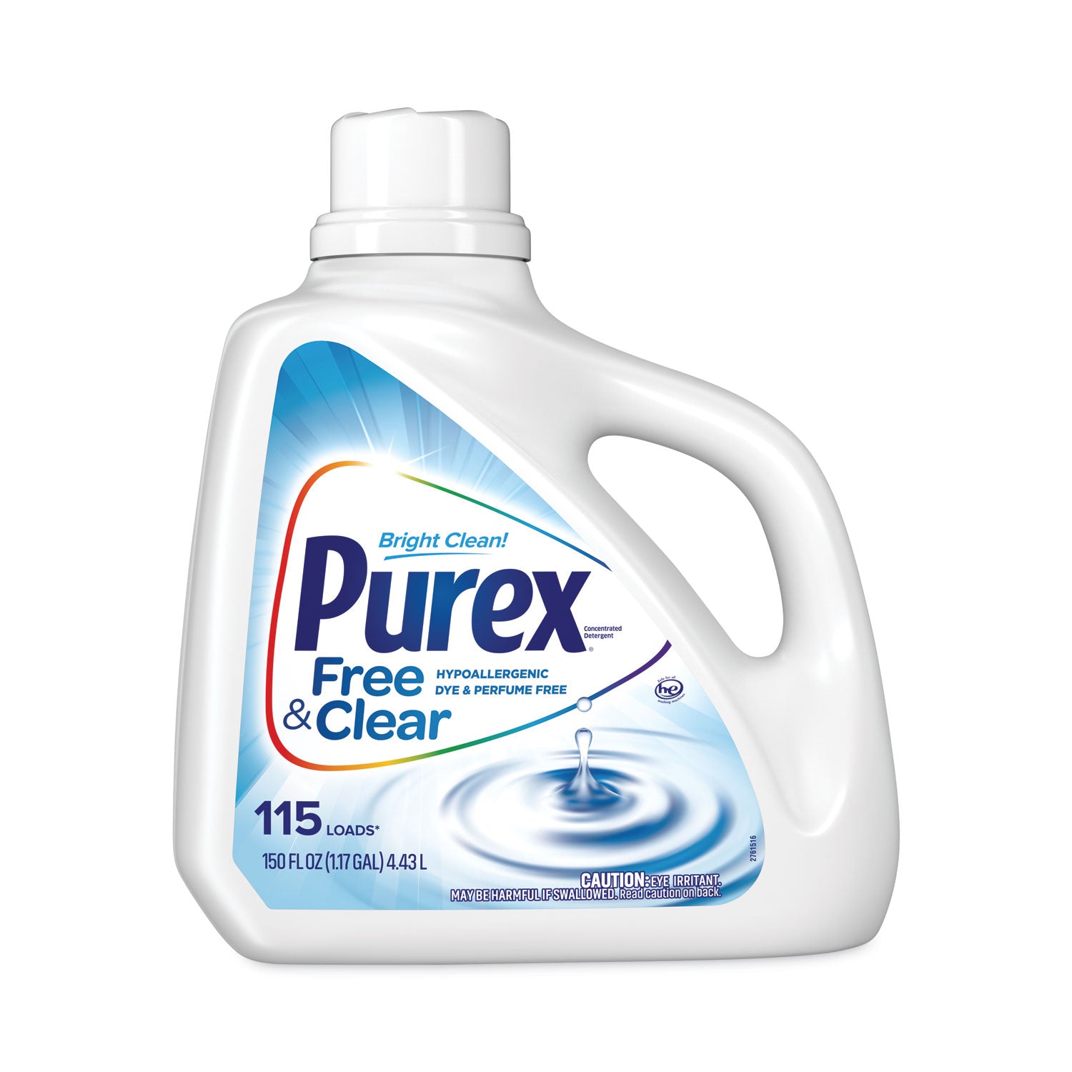 free-and-clear-liquid-laundry-detergent-unscented-150-oz-bottle-4-carton_dia05020 - 1