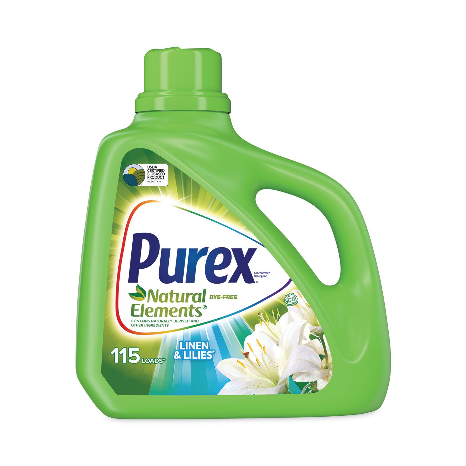 ultra-natural-elements-he-liquid-detergent-linen-and-lilies-150-oz-bottle-4-carton_dia01134 - 1