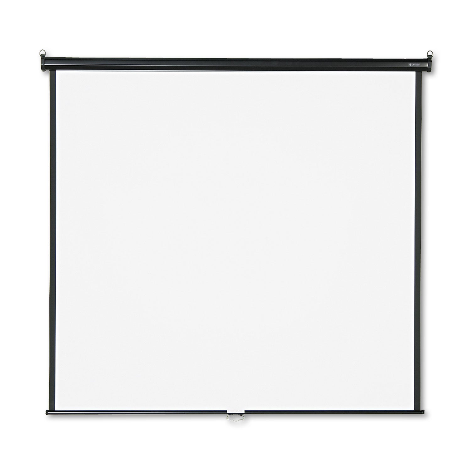 Wall or Ceiling Projection Screen, 70 x 70, White Matte Finish -