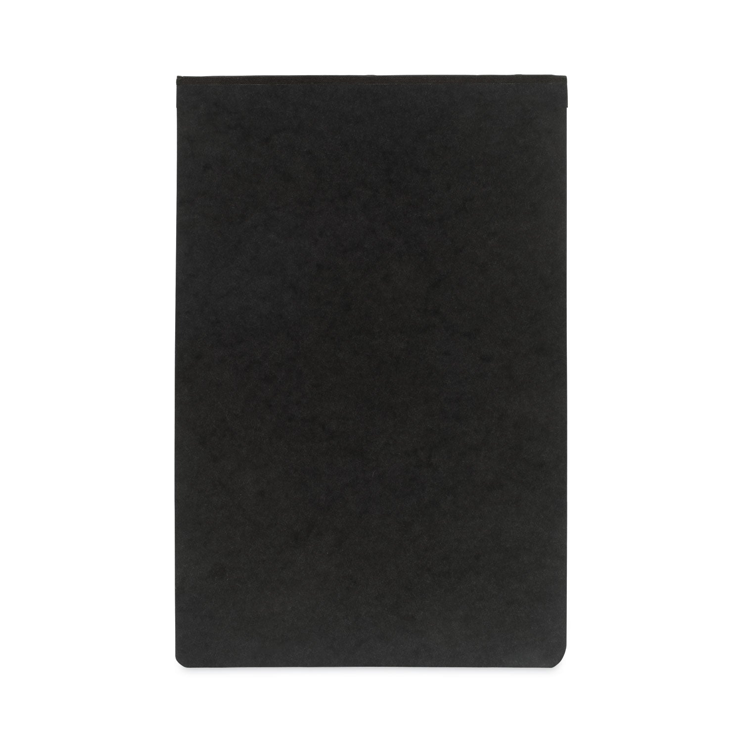 Pressboard Report Cover with Tyvek Reinforced Hinge, Two-Piece Prong Fastener, 3" Capacity, 11 x 17, Black/Black -