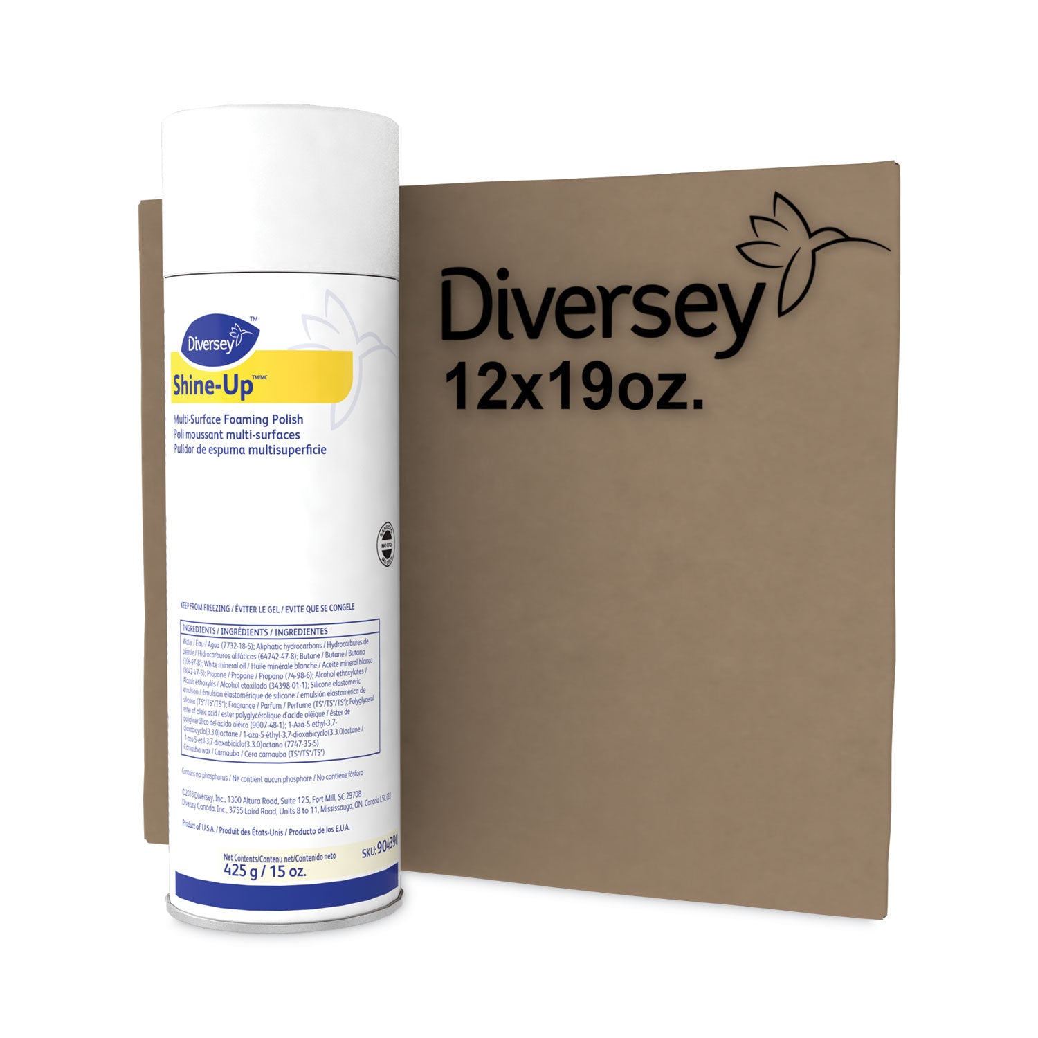 shine-uptm-mc-multi-surface-foaming-polish-lemon-scent-15-oz-aerosol-spray-12-carton_dvo904390 - 2
