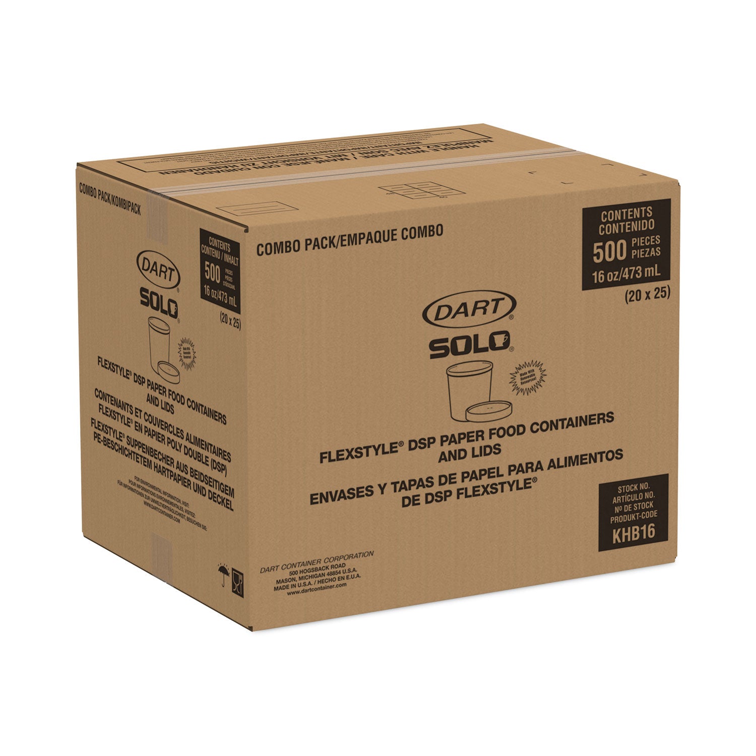 flexstyle-double-poly-food-combo-packs-16-oz-white-paper-25-pack-10-packs-carton_scckhb16a - 2