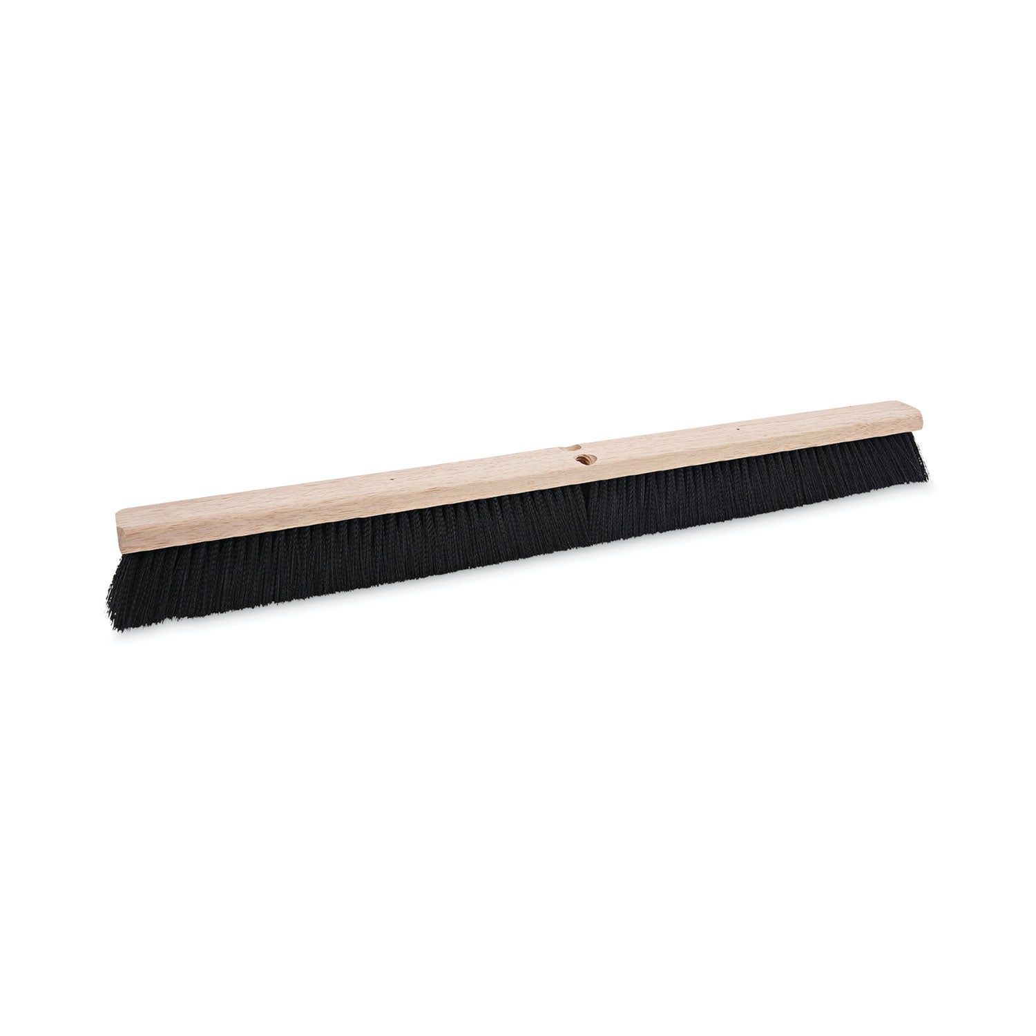 Floor Brush Head, 3" Black Polypropylene Bristles, 36" Brush -