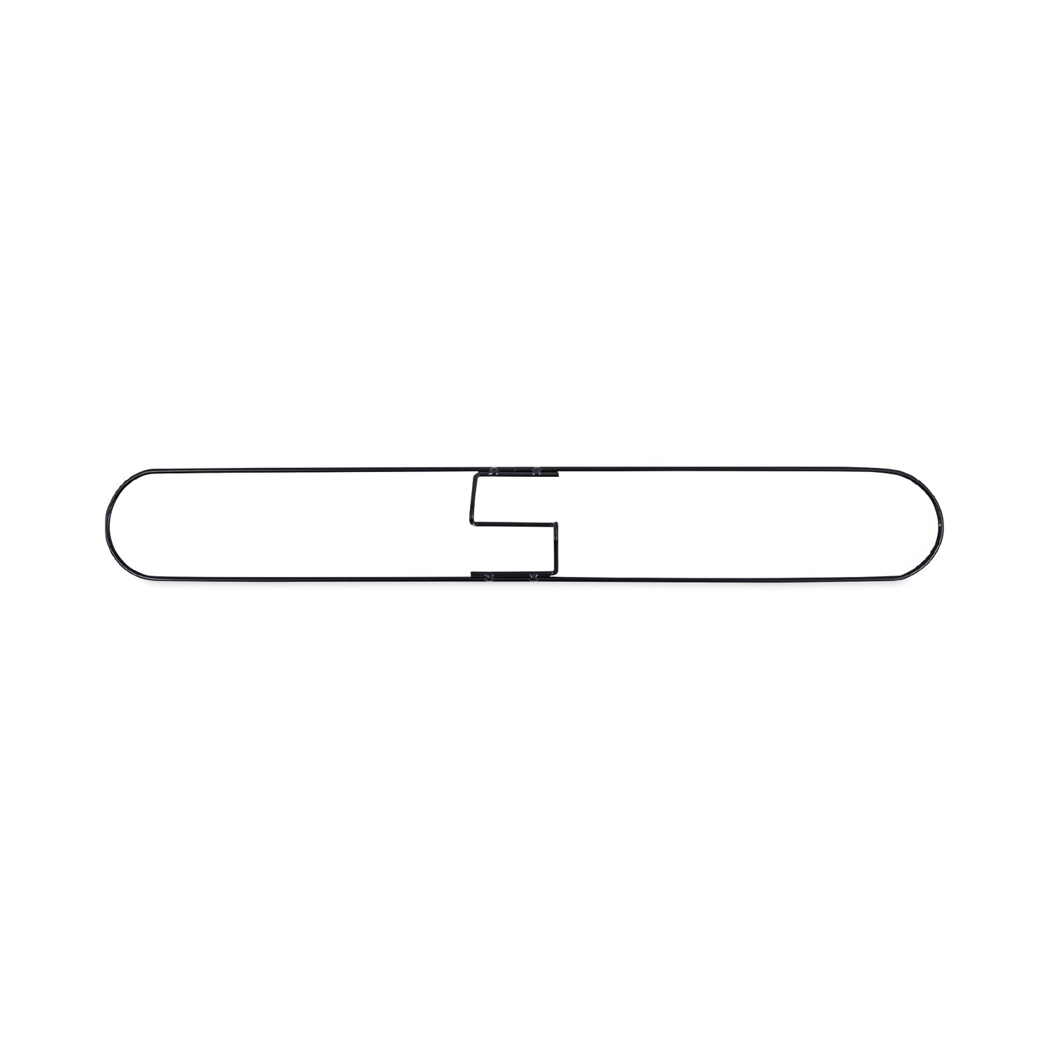 Clip-On Dust Mop Frame, 36w x 5d, Zinc Plated -
