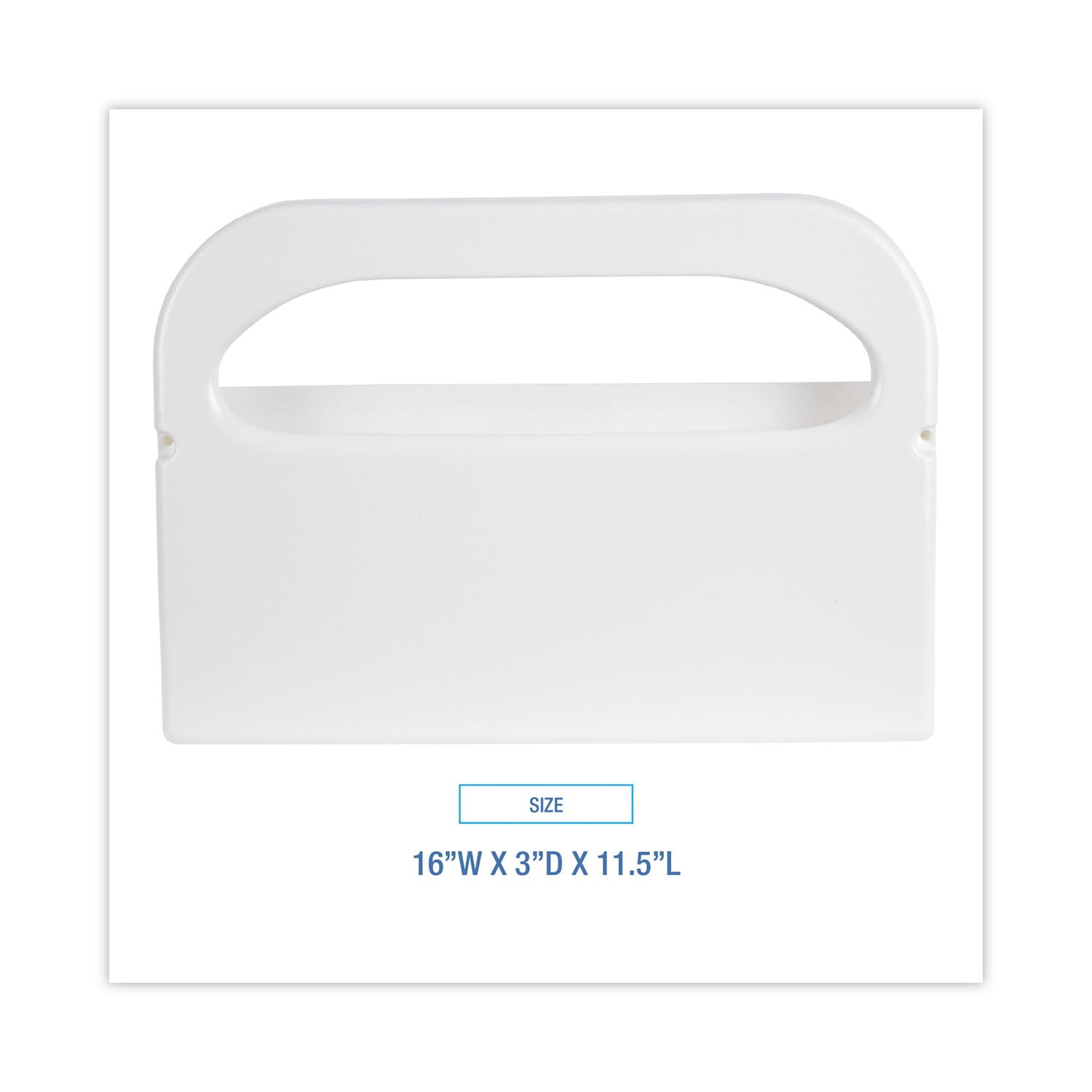 Toilet Seat Cover Dispenser, 16 x 3 x 11.5, White, 2/Box -